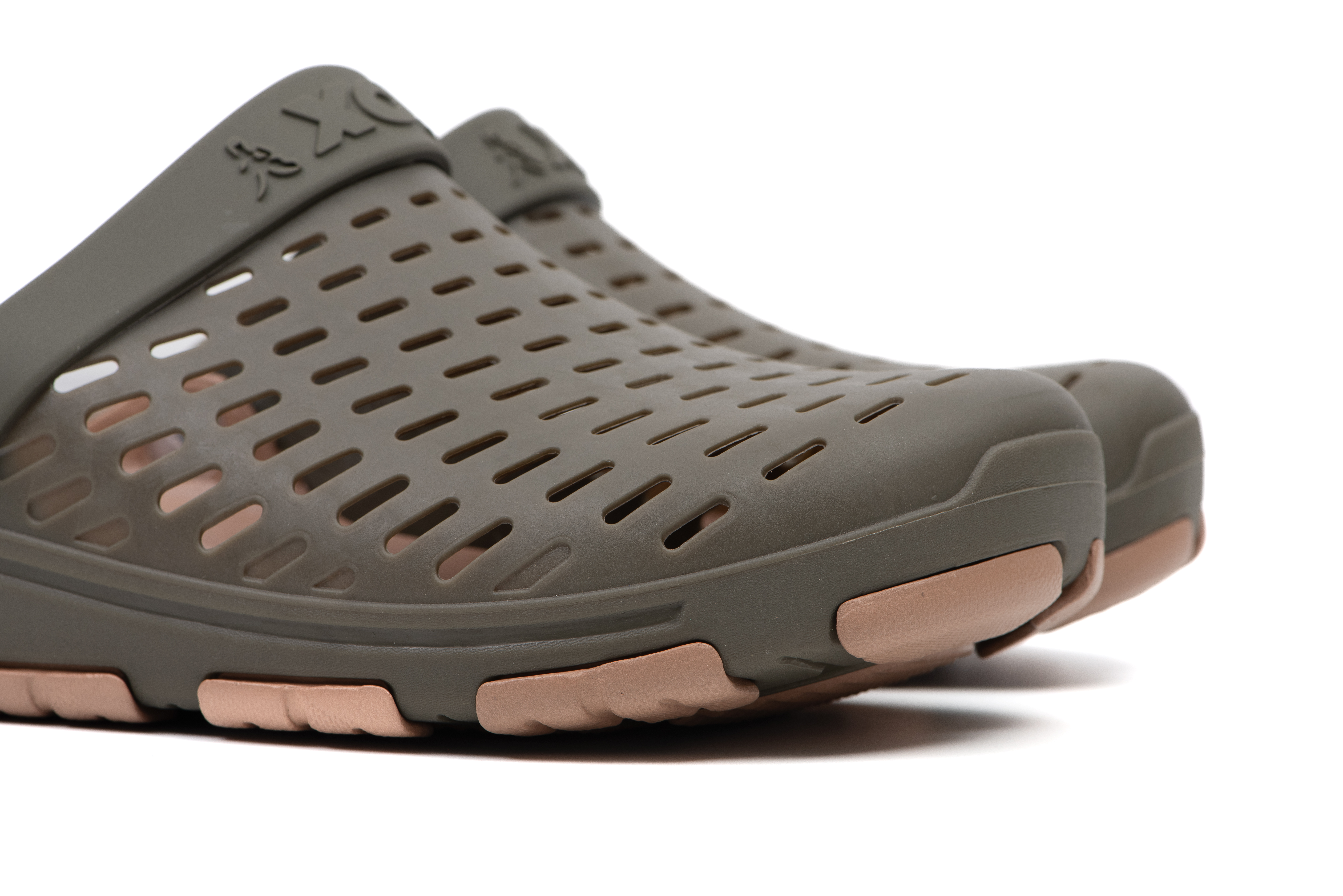 Khaki Clogs UK 7/EU 41