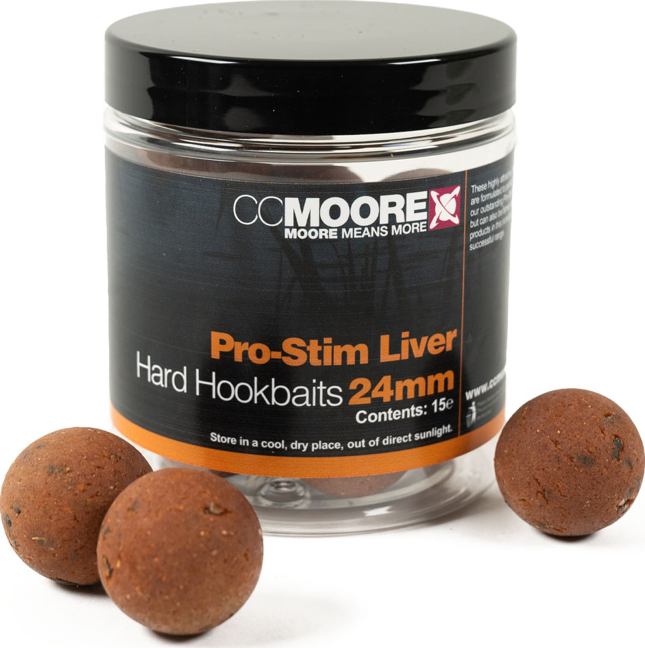 Pro-Stim Liver Hard Hookbaits 24mm