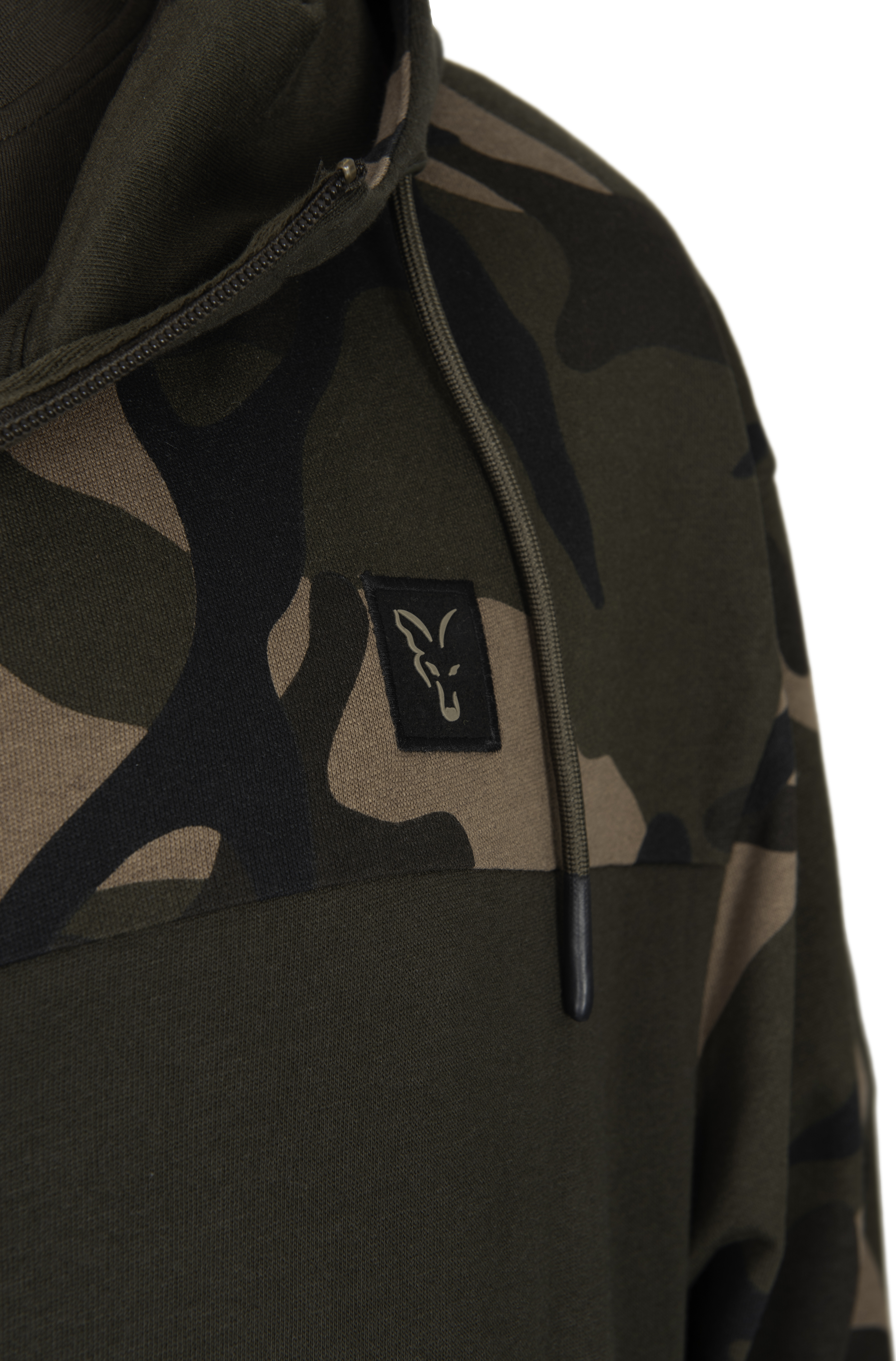 LW Khaki Camo Split Zip Hoody M