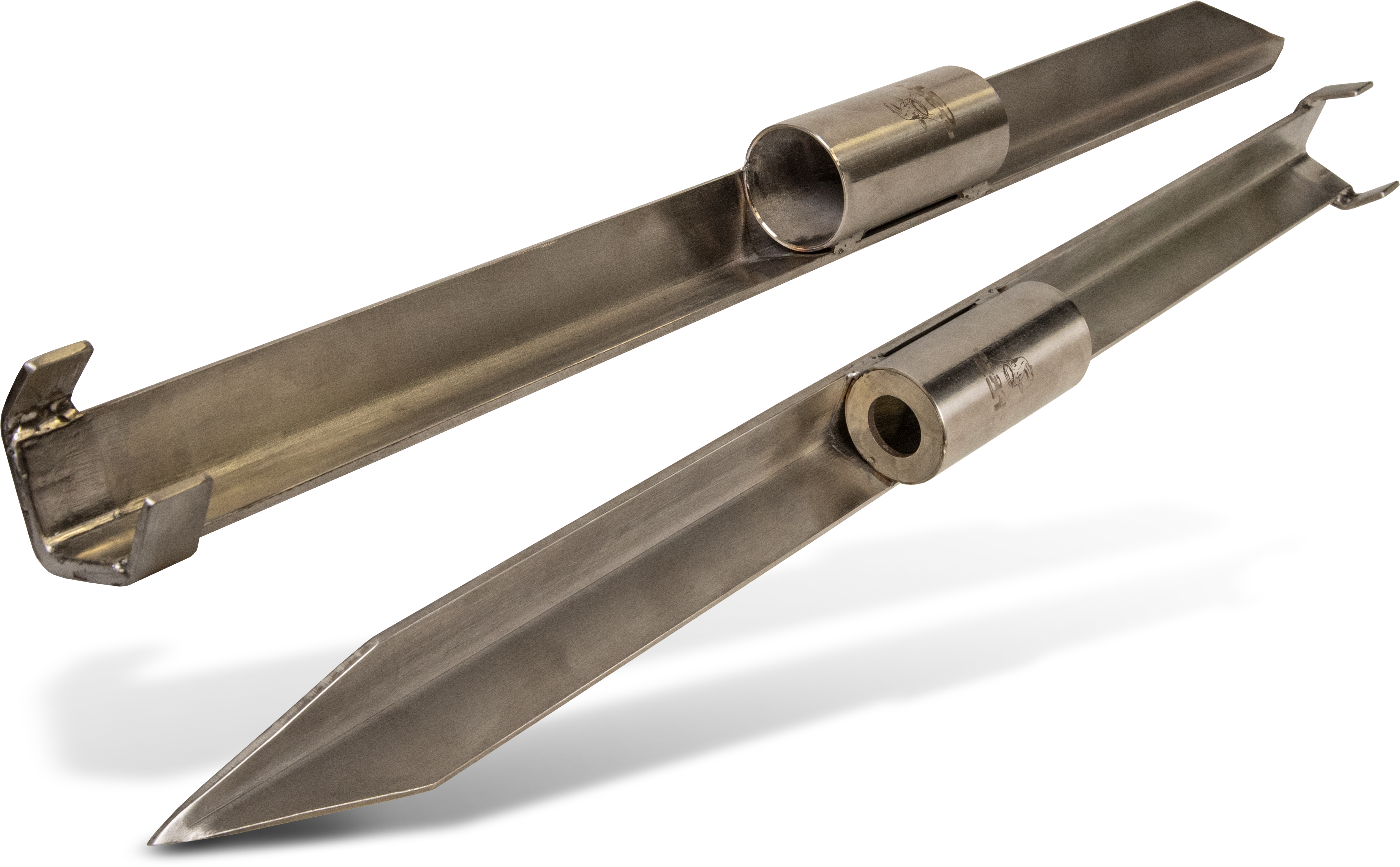 Ocelový držák prutu D: 0,85m