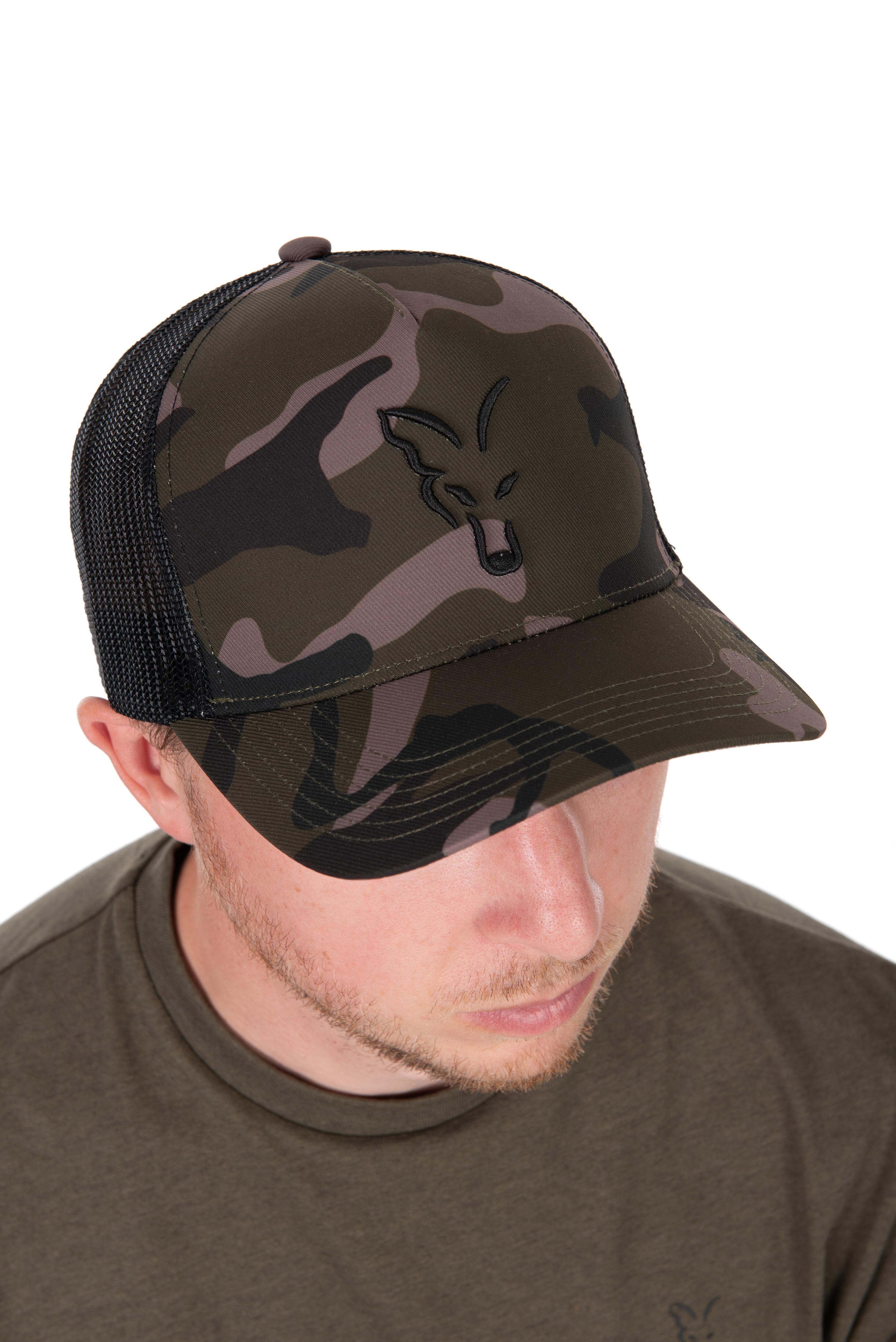 Black Camo Trucker
