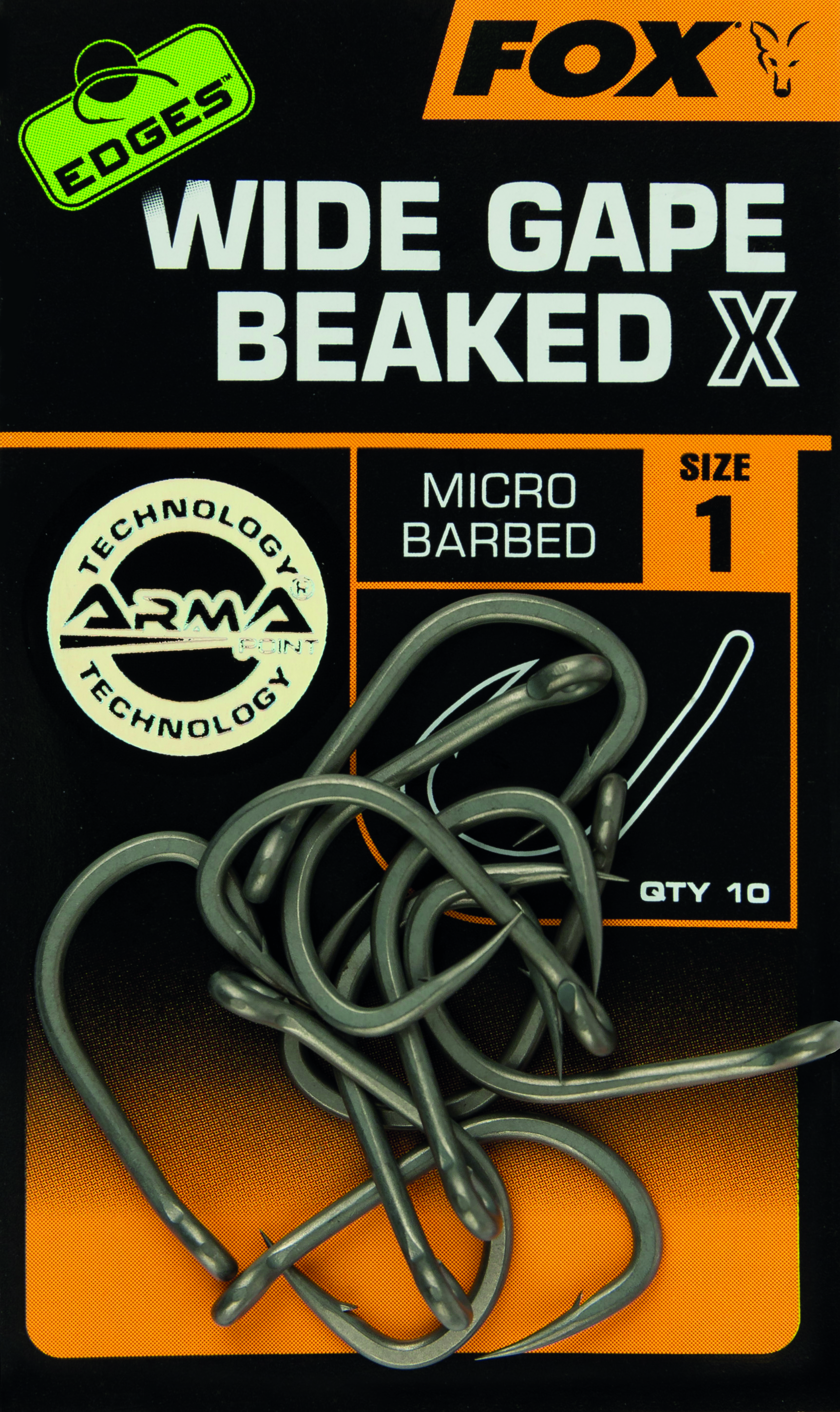 Edges Wide Gape Beaked X Size 4