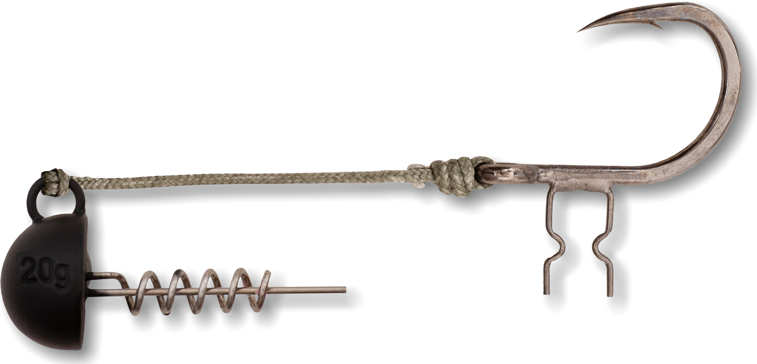 #6/0 Shad Claw Rig 30g 100kg 1 ks