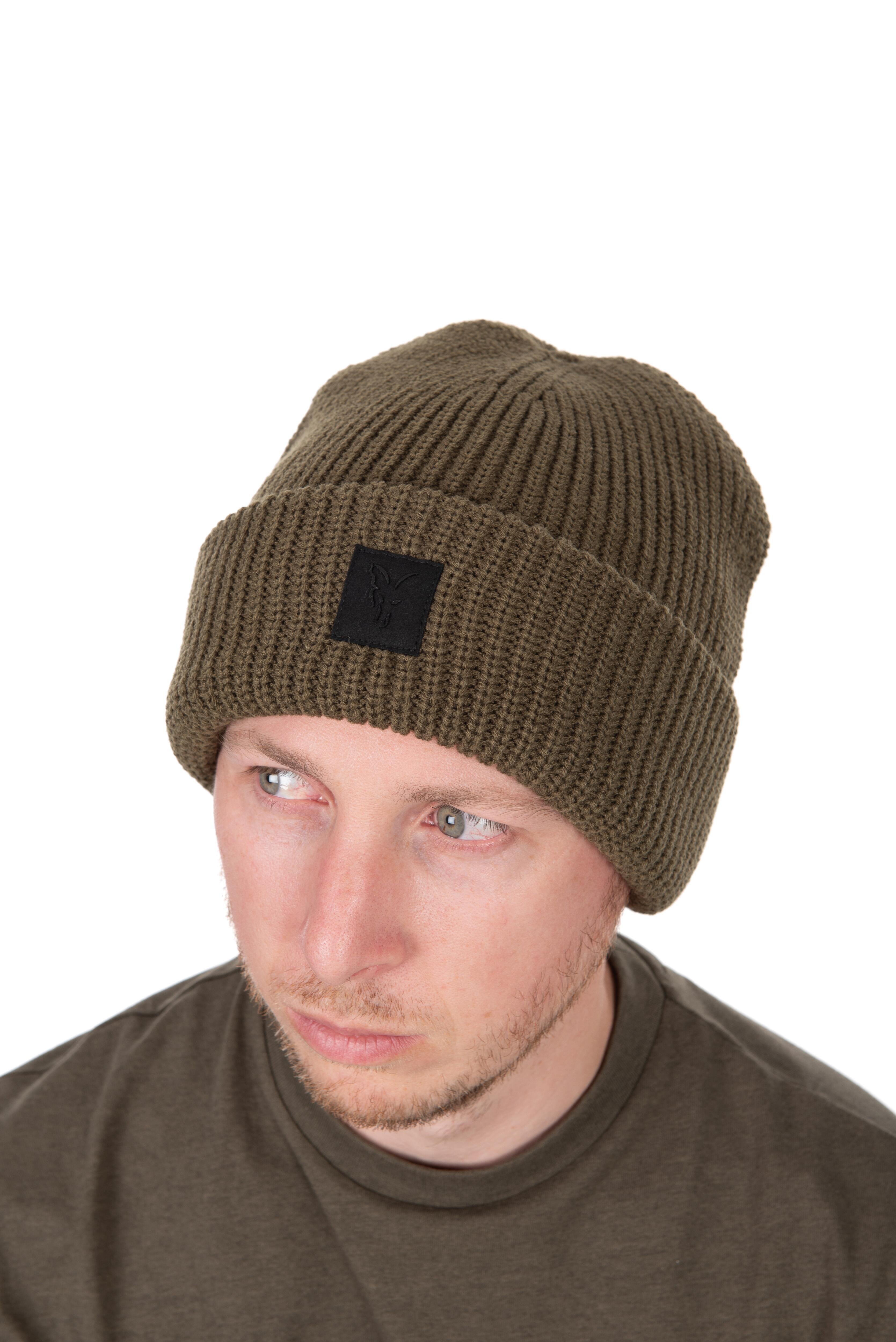 Olive Merino Blend Beanie