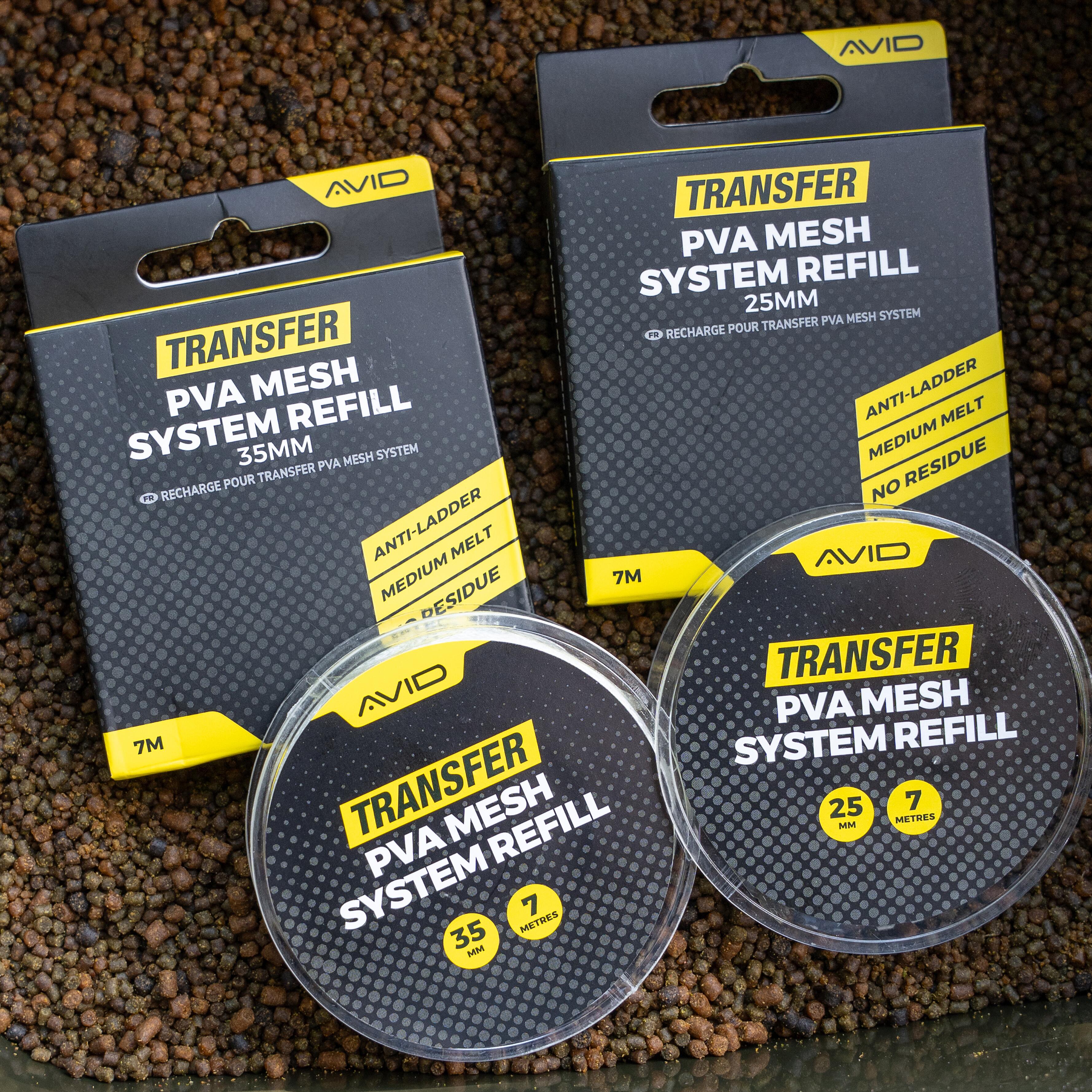 PVA punčocha Avid Transfer PVA Mesh System Refill 25mm 7m