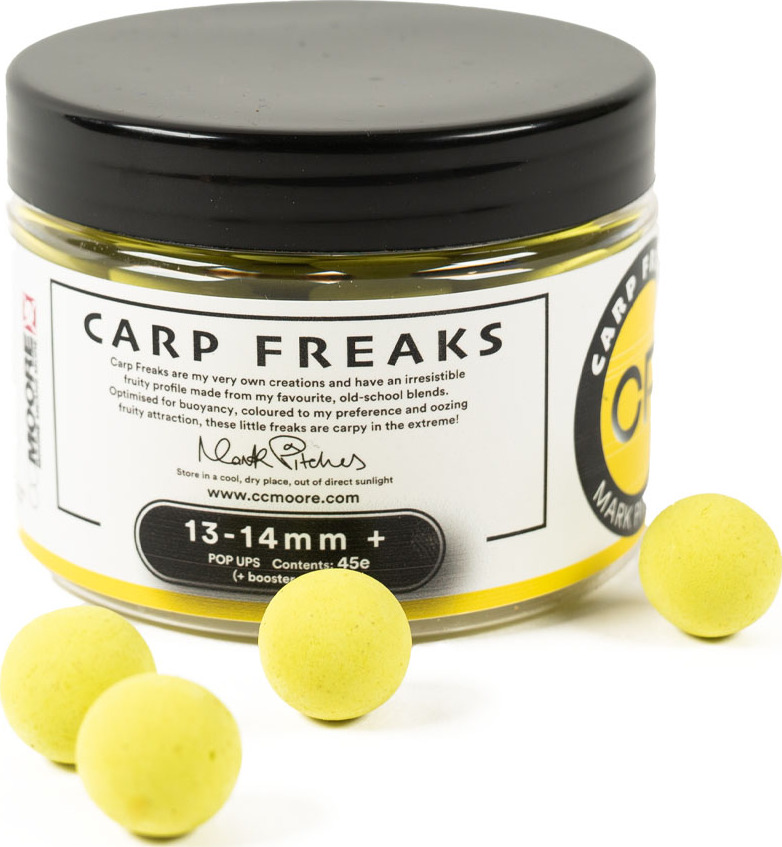 Carp Freaks + Pop Ups Yellow 13-14mm (45)