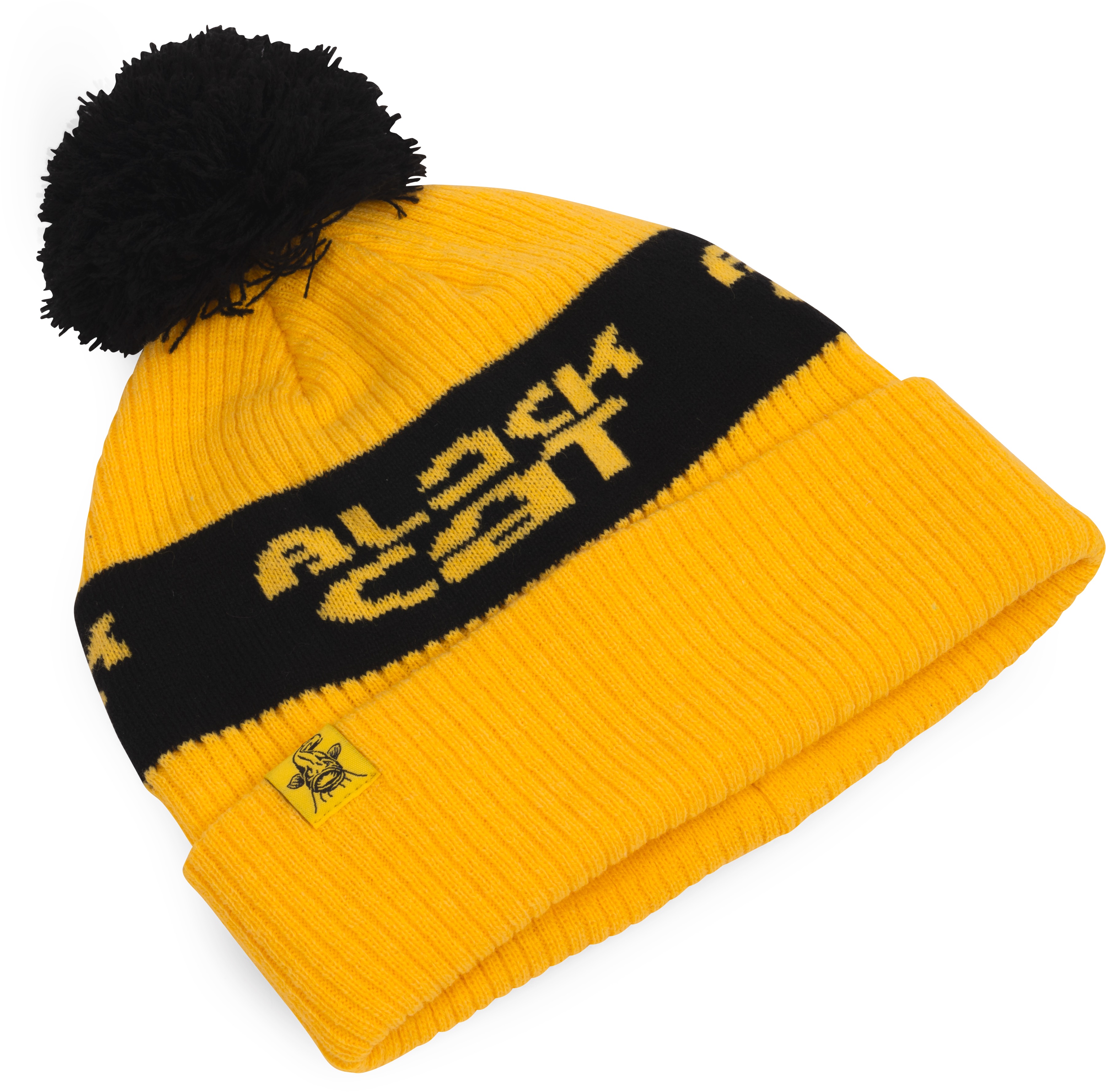 Yellow Bobble Hat