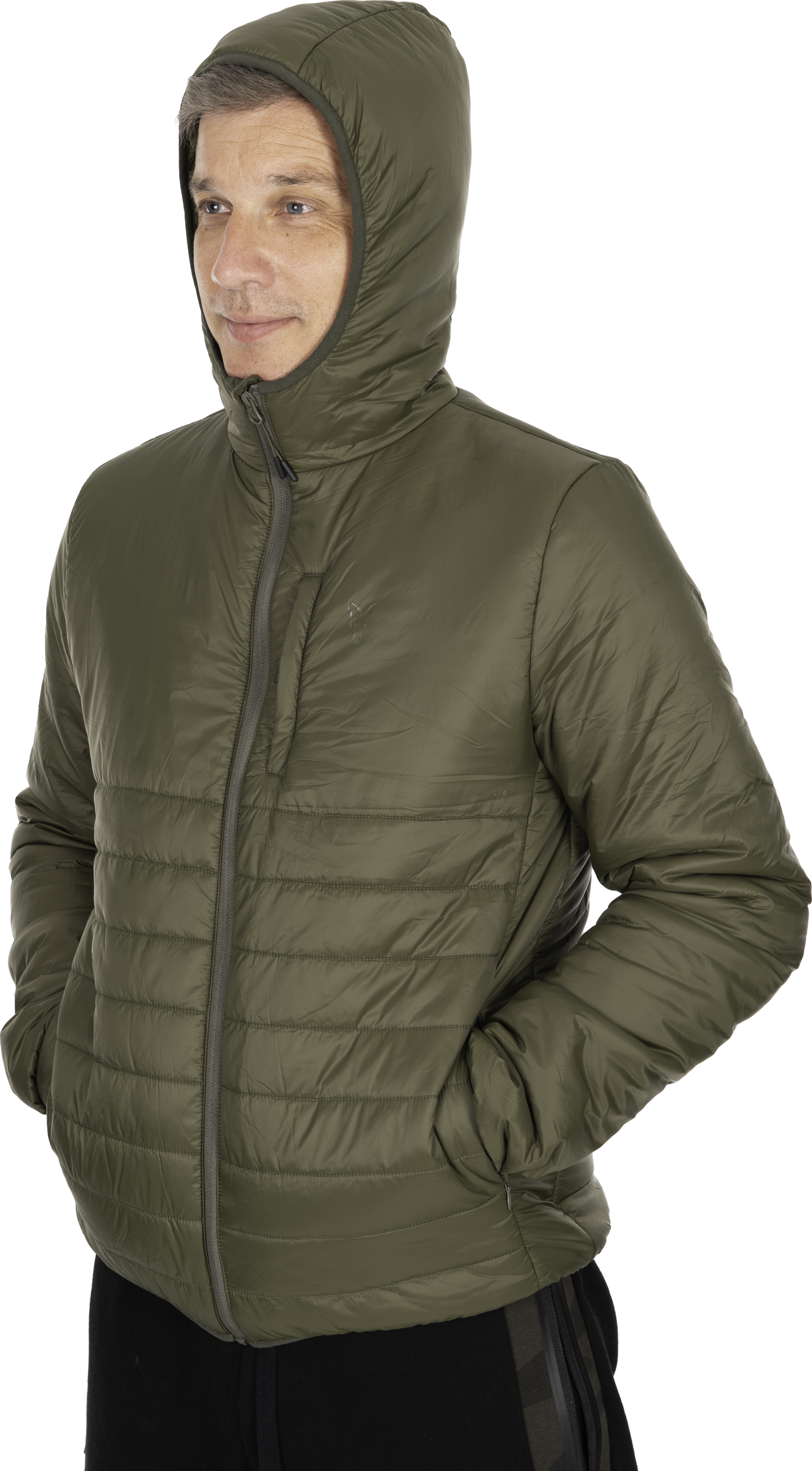 Olive Quilted 100 Jacket XL