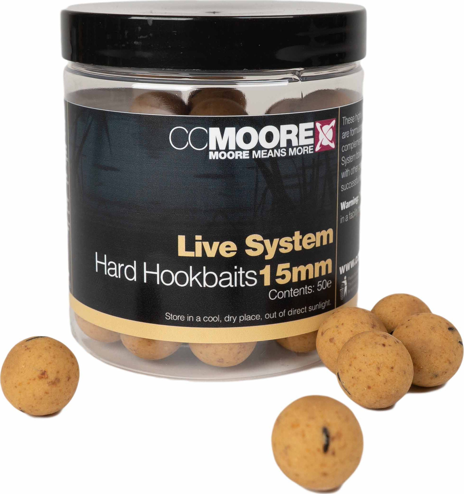 Live System Hard Hookbaits 15mm (50)