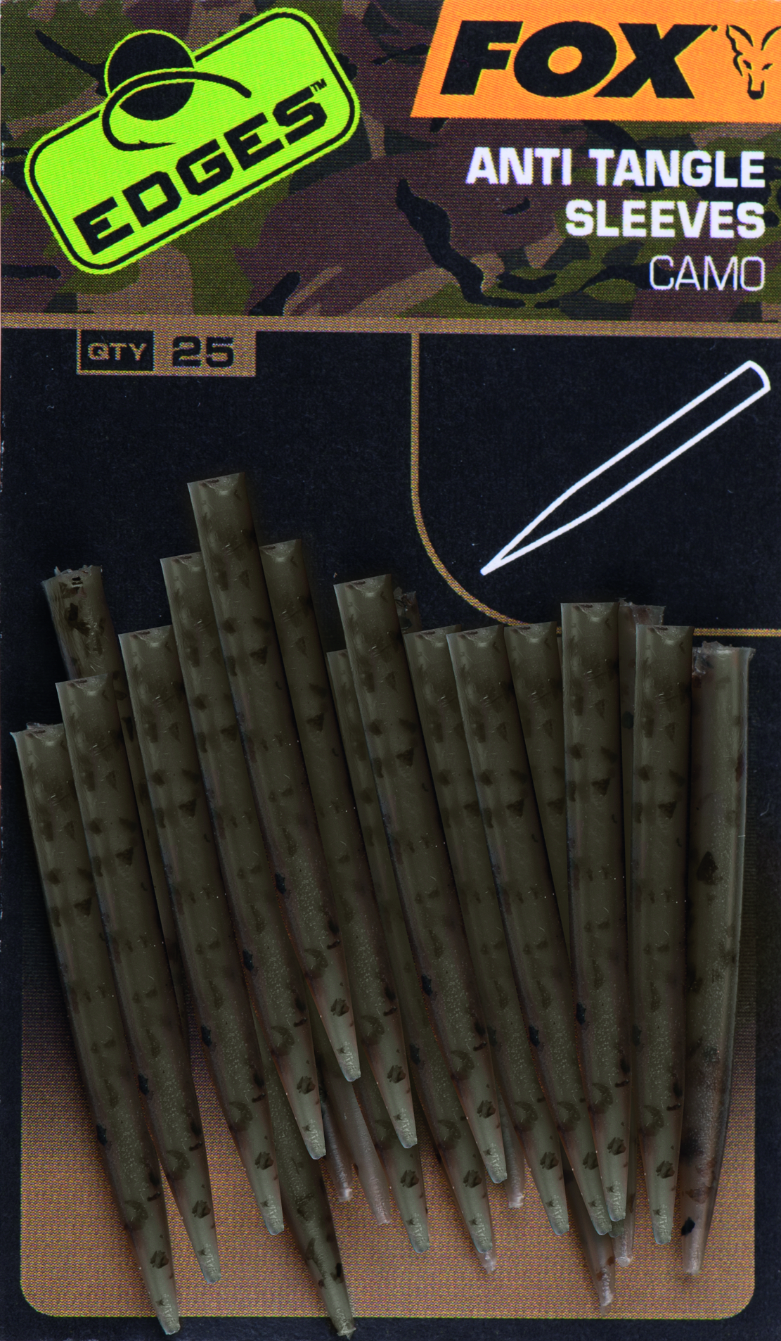 Edges Camo Anti Tangle Sleeves 25pcs