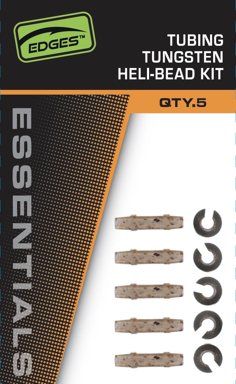Edges Tubing Tungsten Heli Bead Kit 5pcs