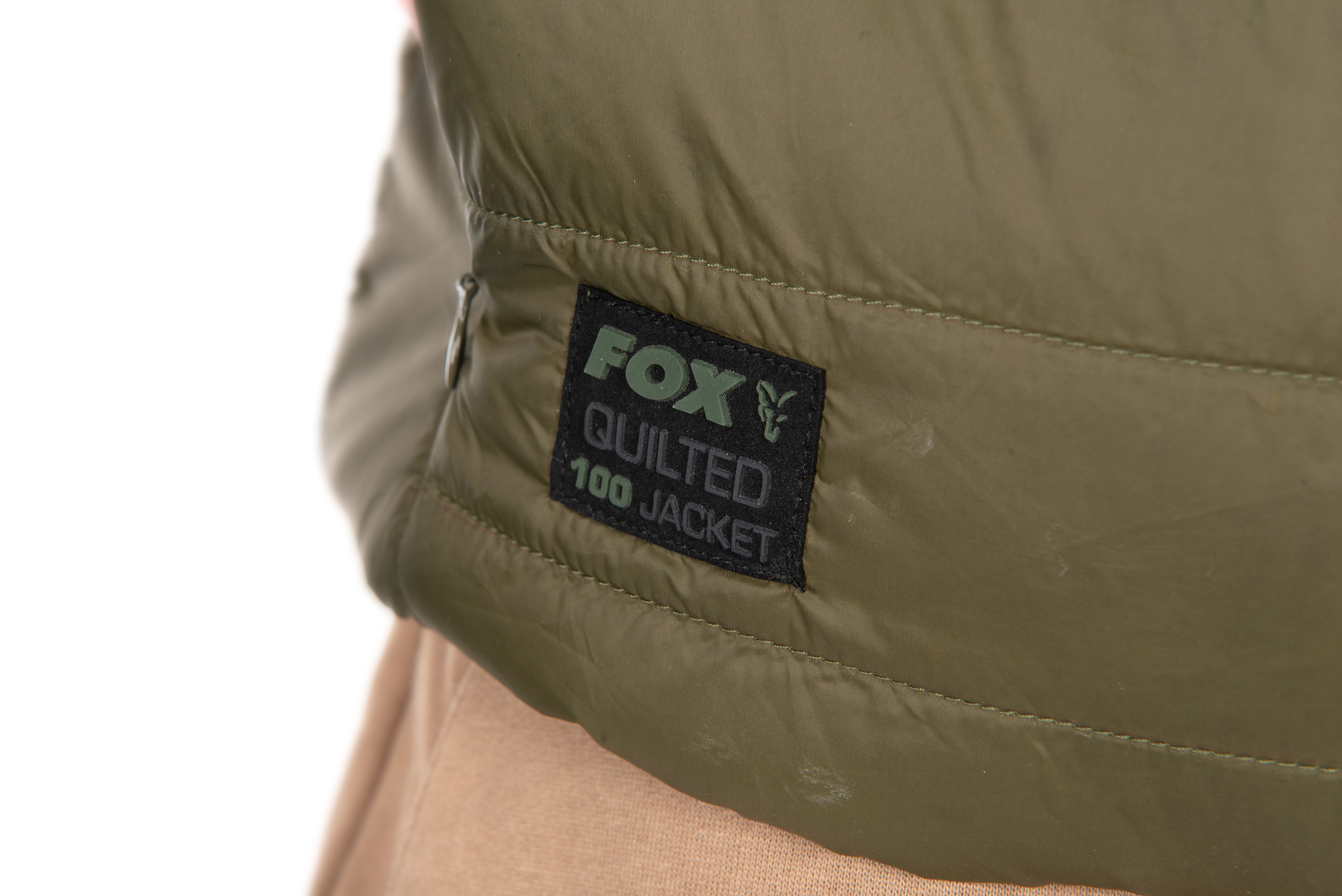 Olive Quilted 100 Gilet XL