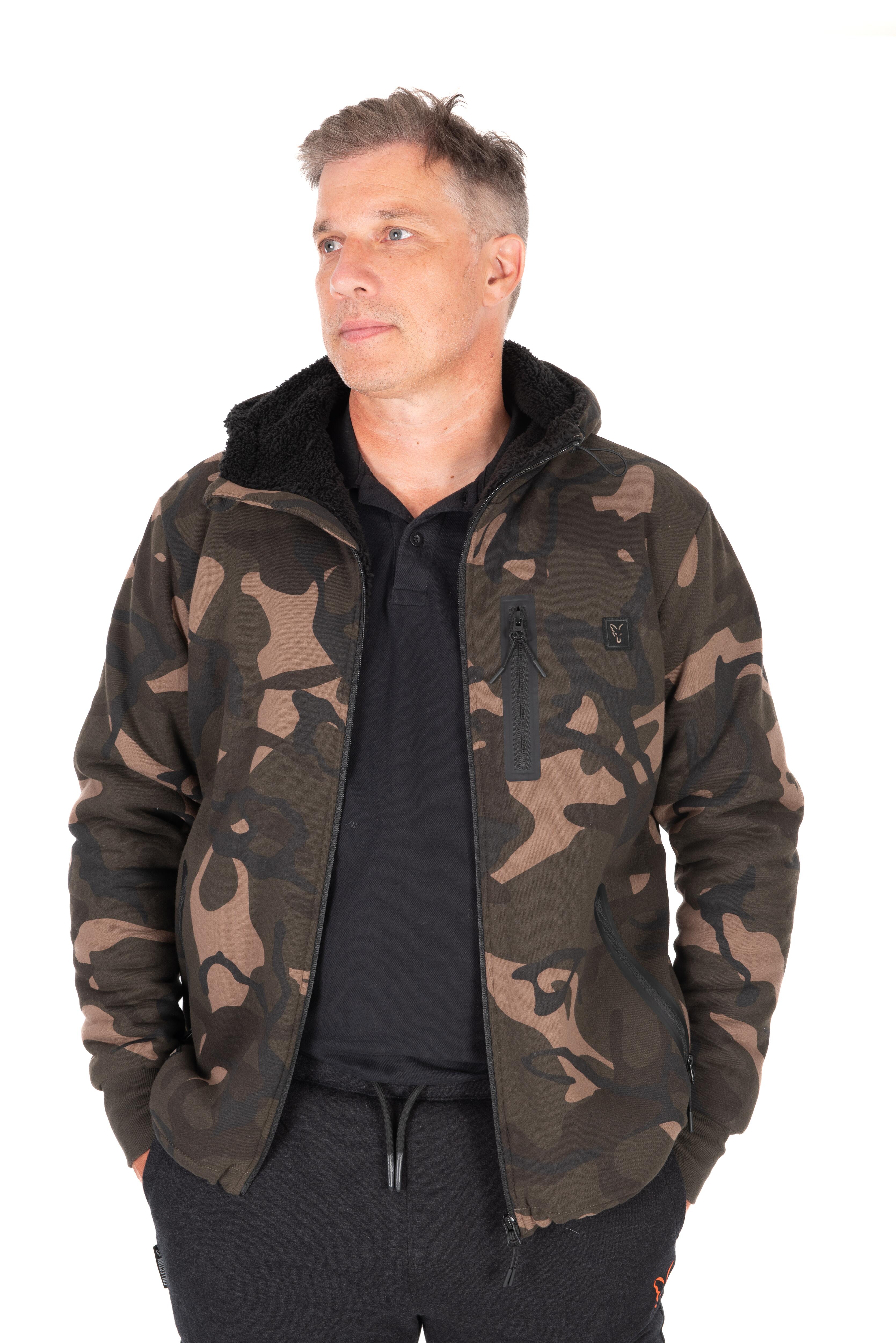 Camo Full Zip Prem Sherpa 310 Hoodie S