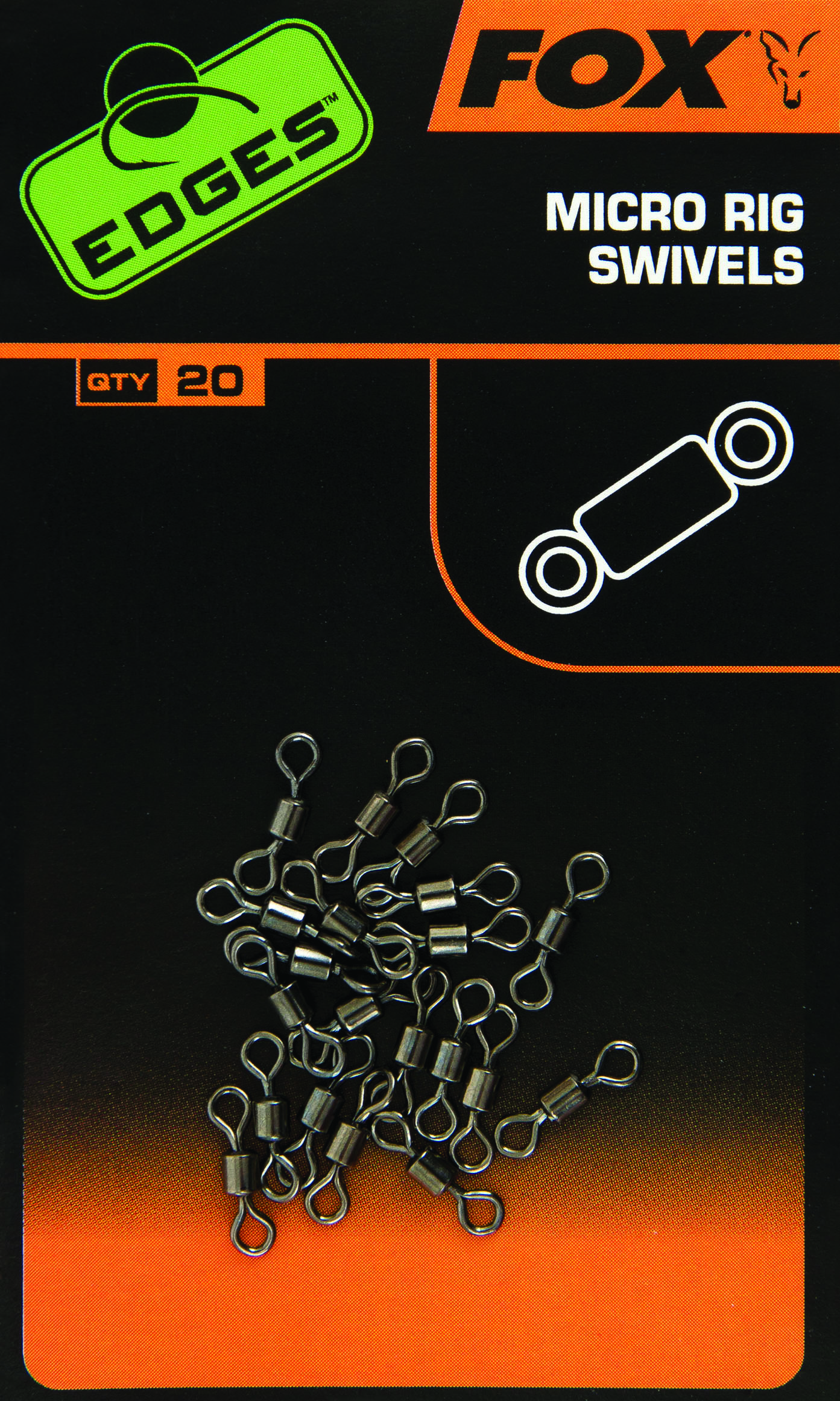 Edges Micro Rig Swivels 20pcs