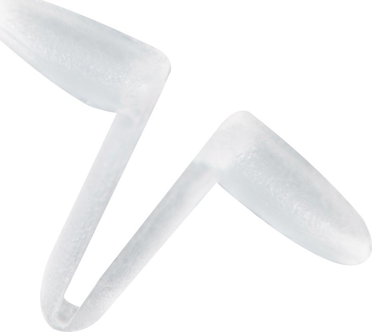 Edges Pellet Pegs 11mm clear 2pcs