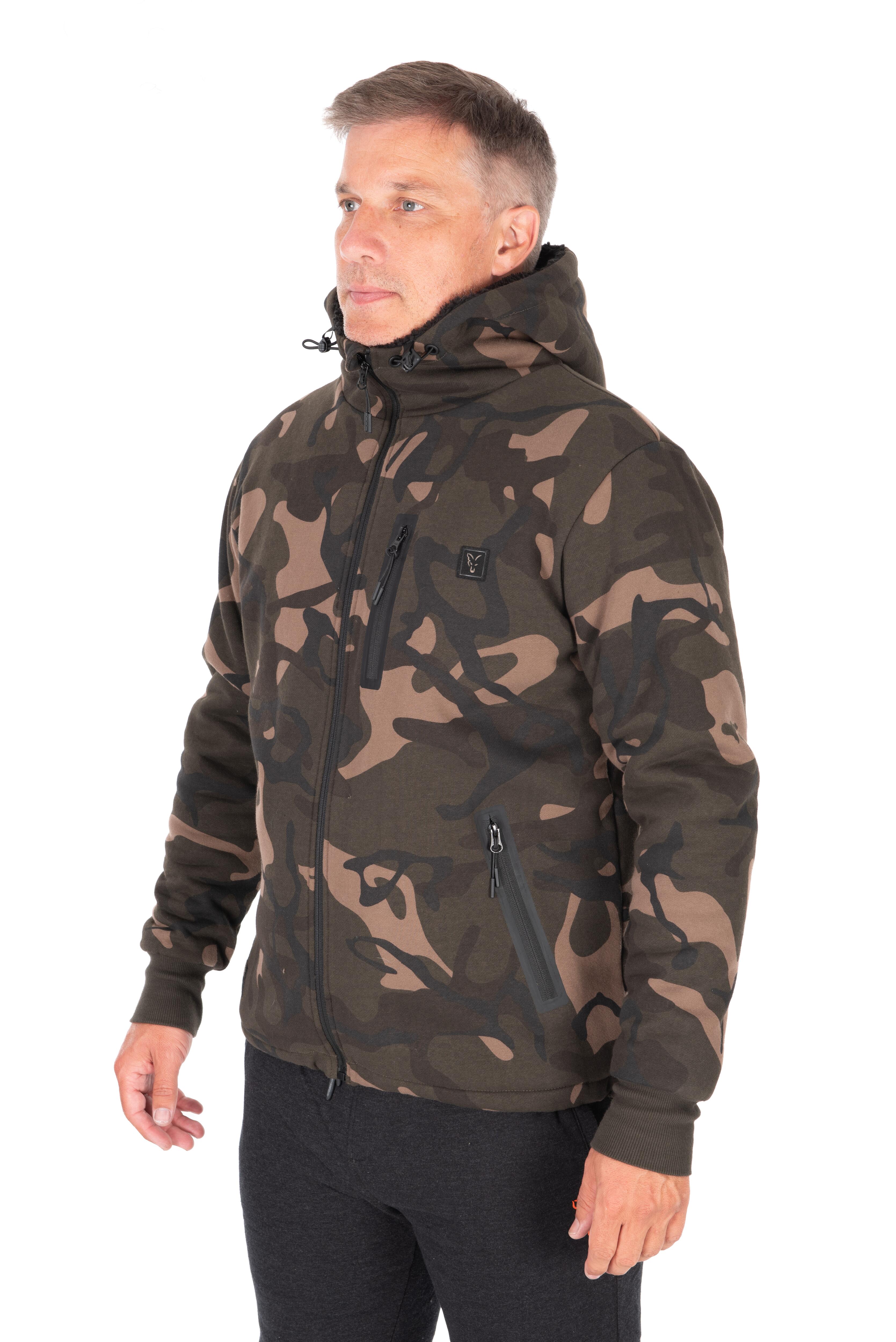 Camo Full Zip Prem Sherpa 310 Hoodie XL