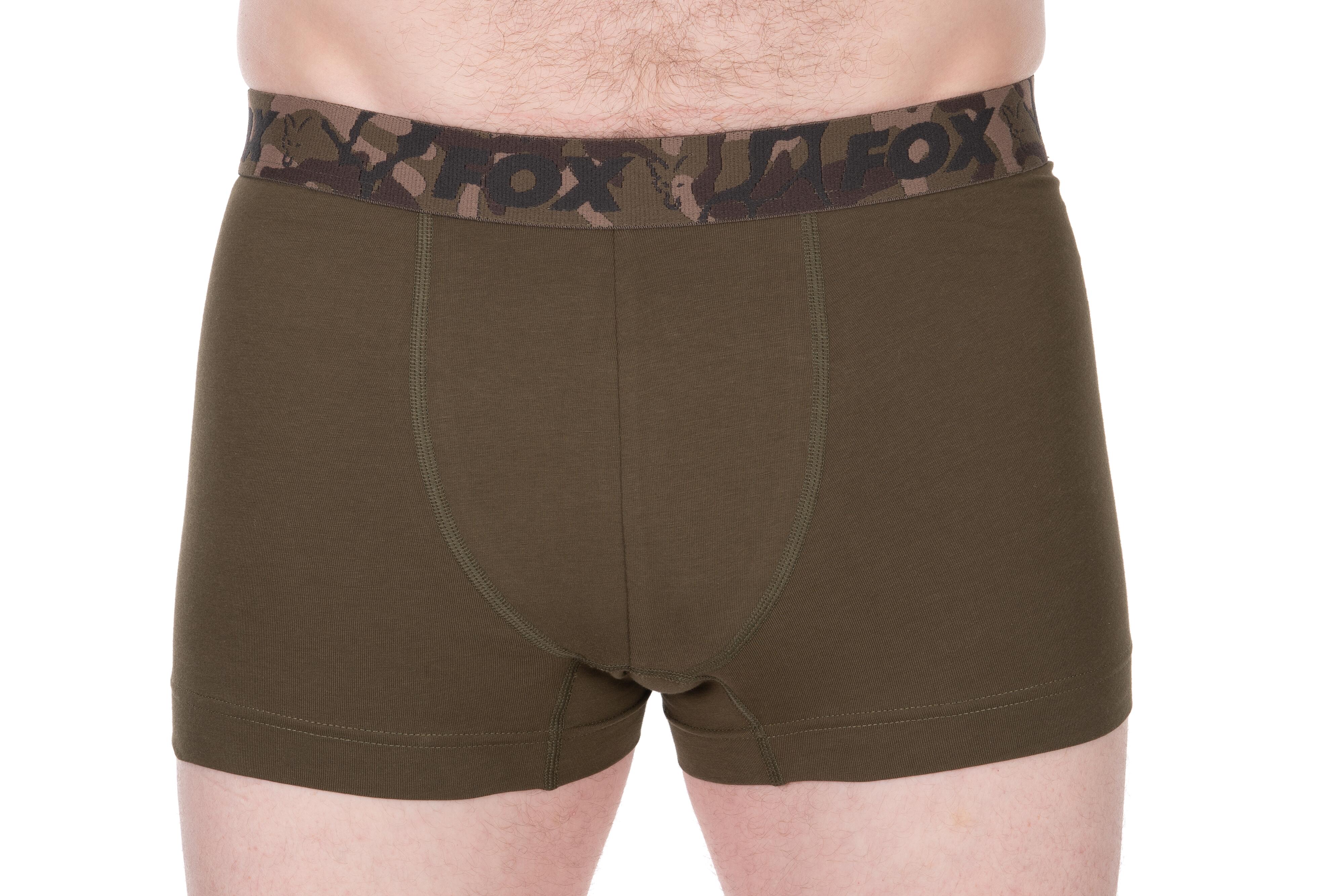 Boxer Shorts 2pk khaki / black M