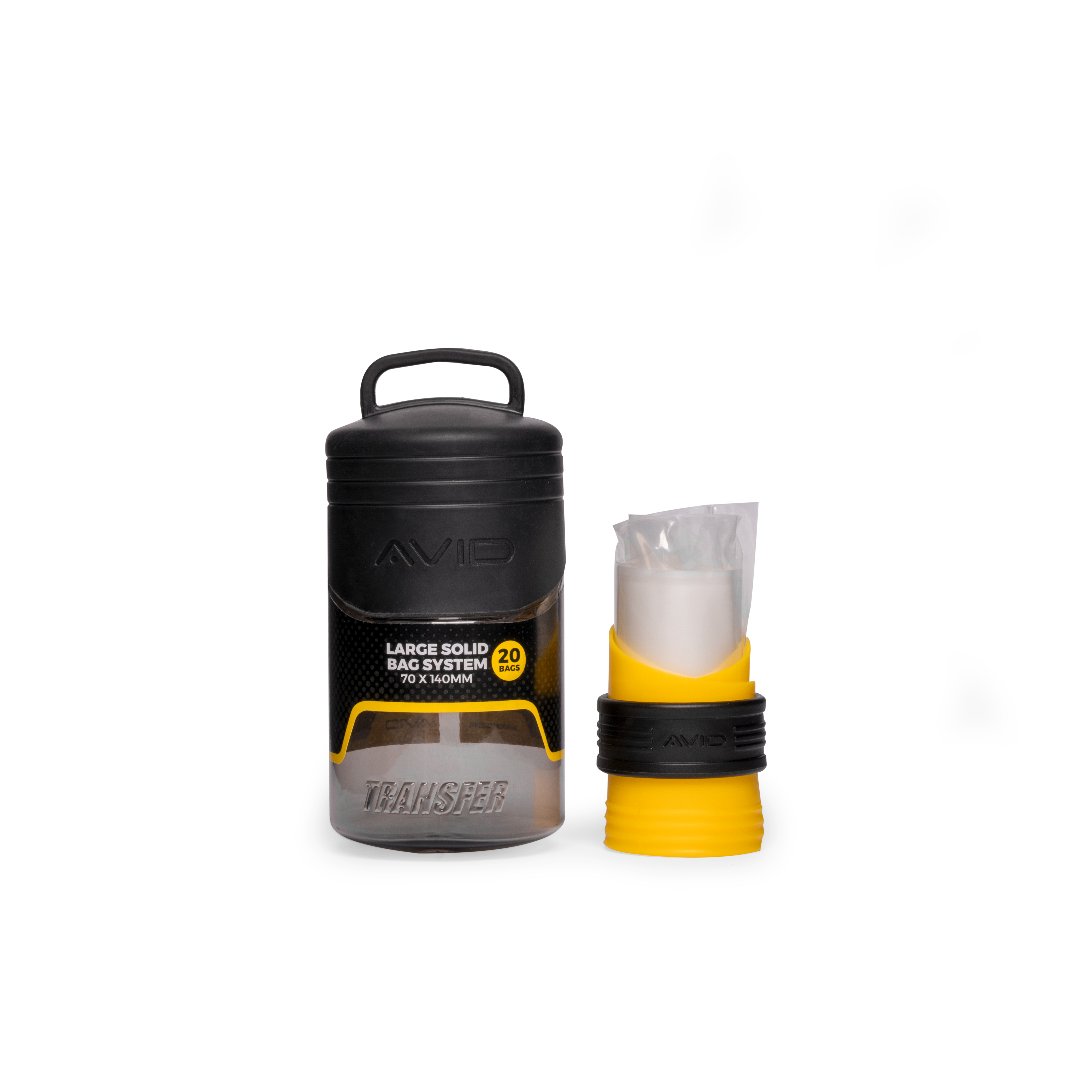 PVA sáčky + plnič Avid Transfer Solid Bag System Large Loader