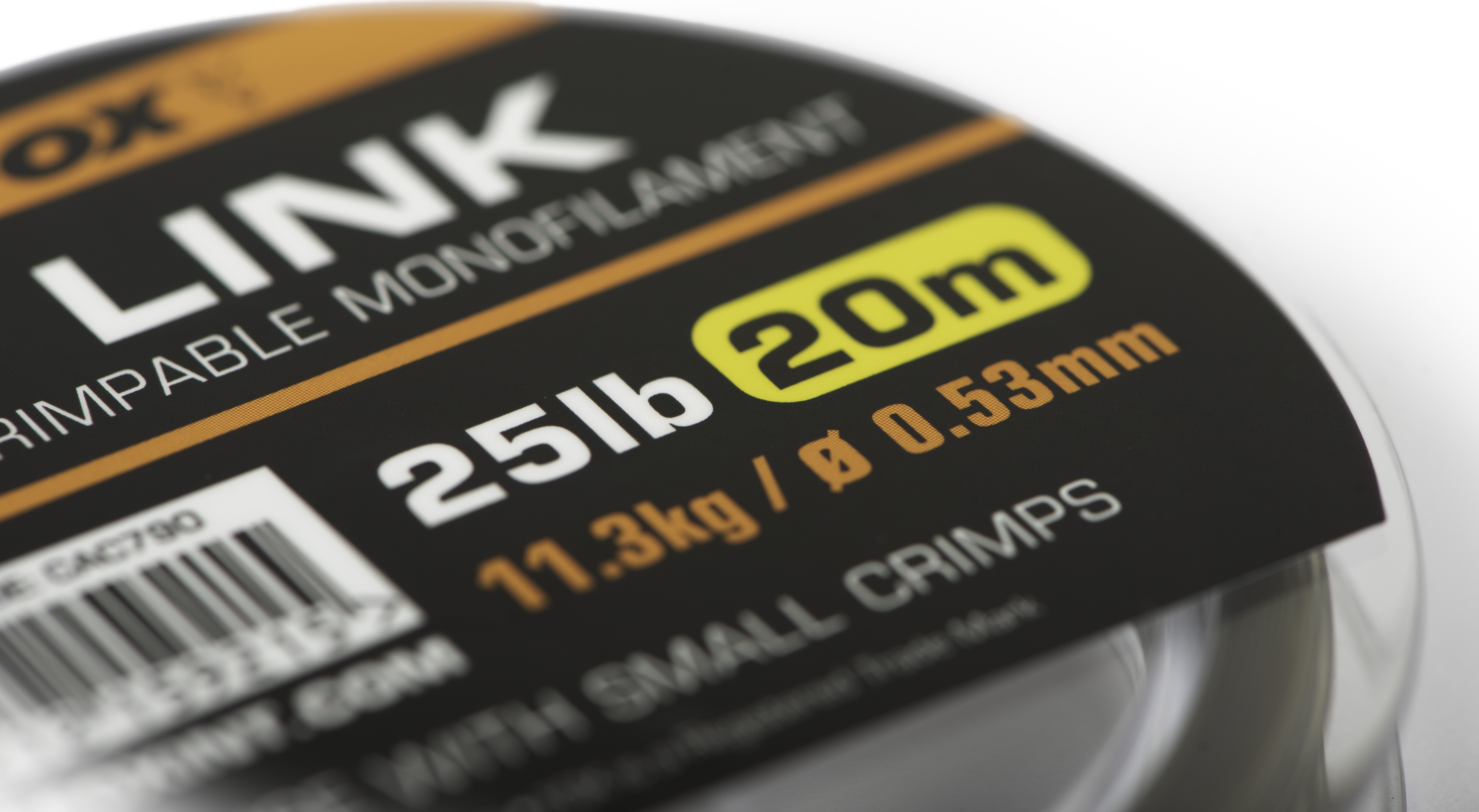 Edges Link Trans Khaki Mono 0.53mm 25lb 20m