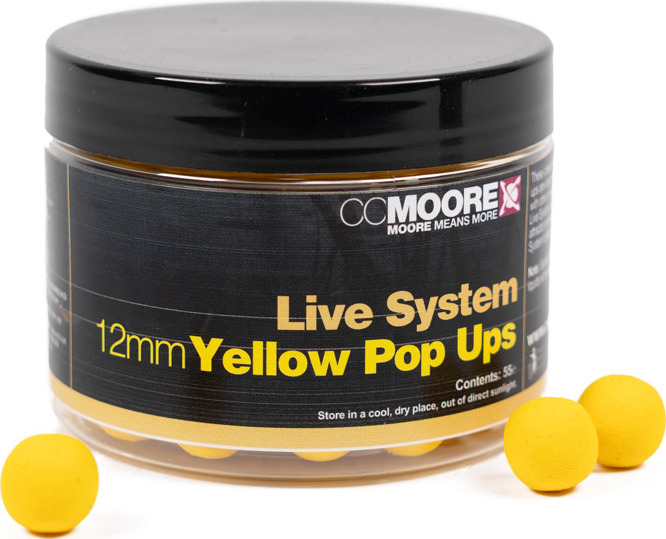 Live System Yellow Pop Ups 12mm