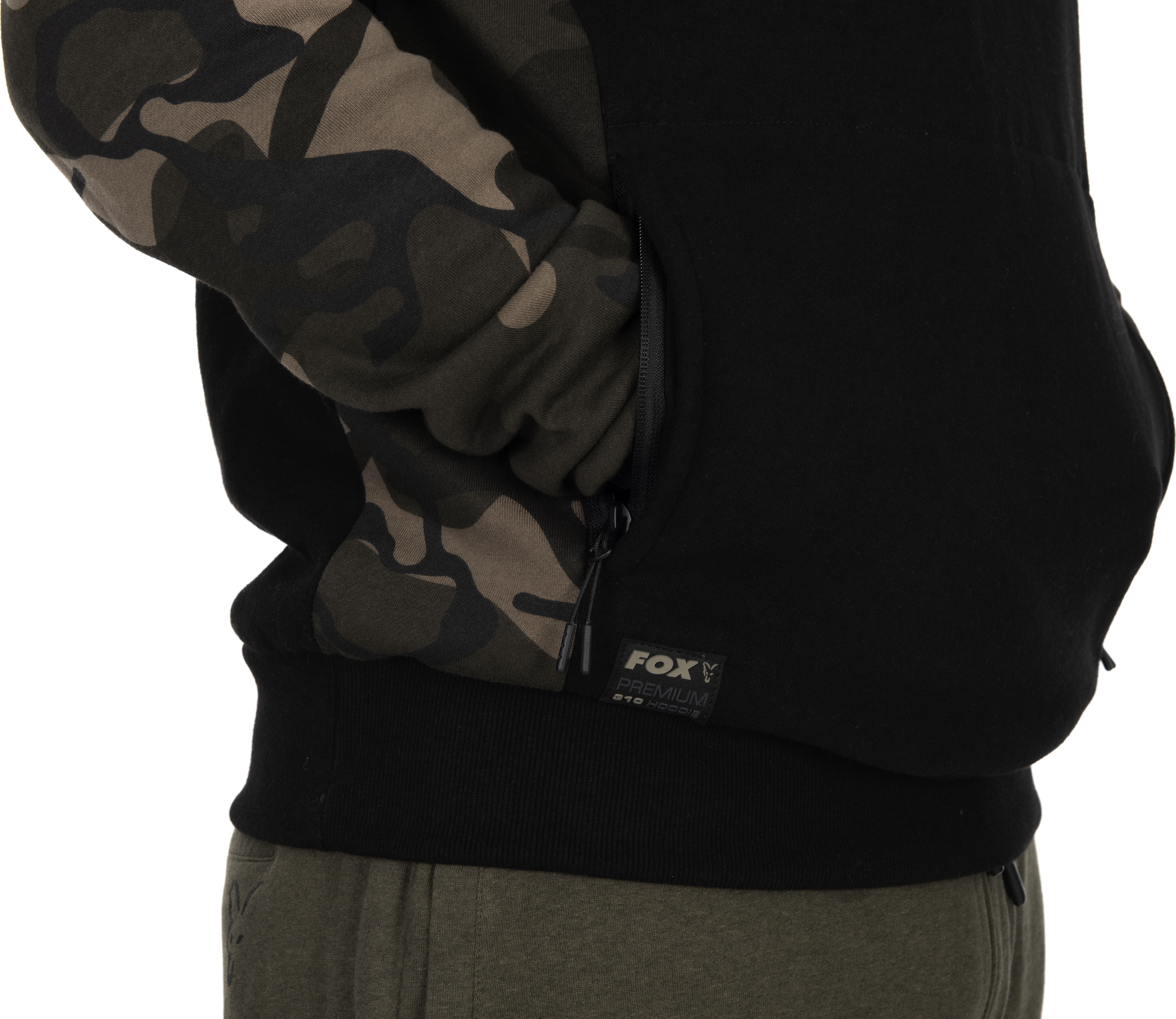 Black Camo Pullover Premium 310 Hoodie M