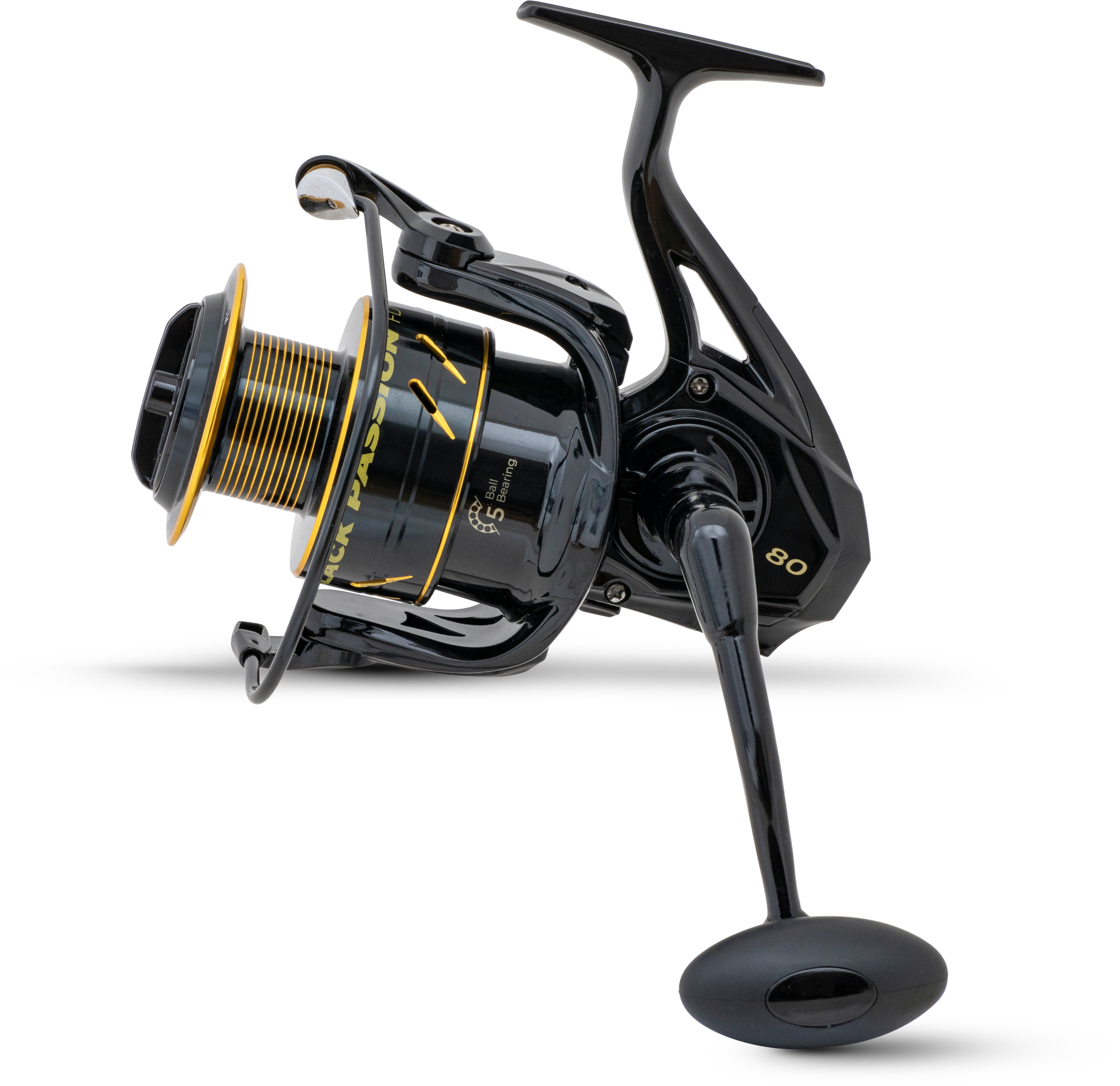 Black Passion FD Model: 50 · Ložiska: 5 · 195m/ 0,35mm · Brzdná síla 6,5kg / 14lbs