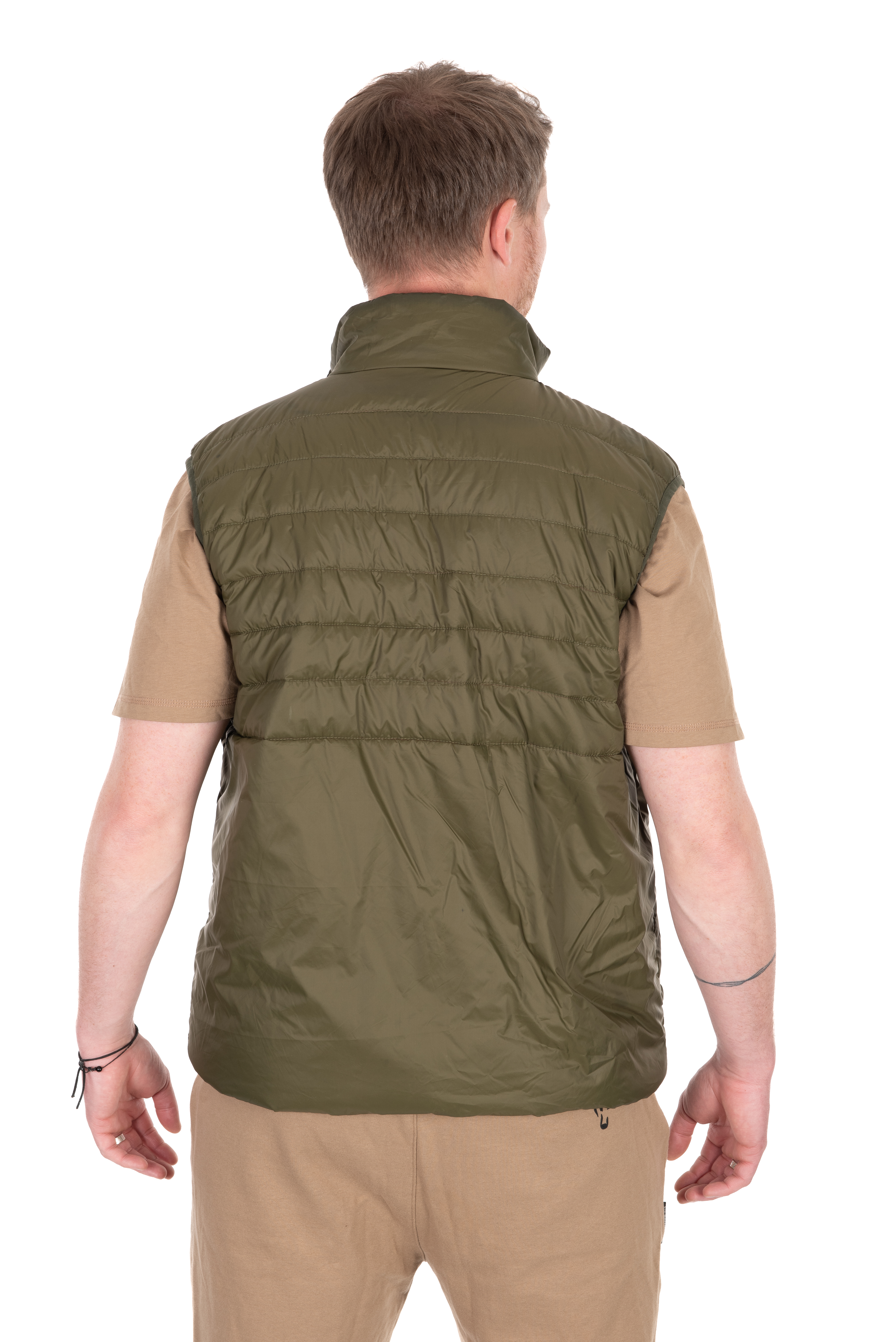 Olive Quilted 100 Gilet S