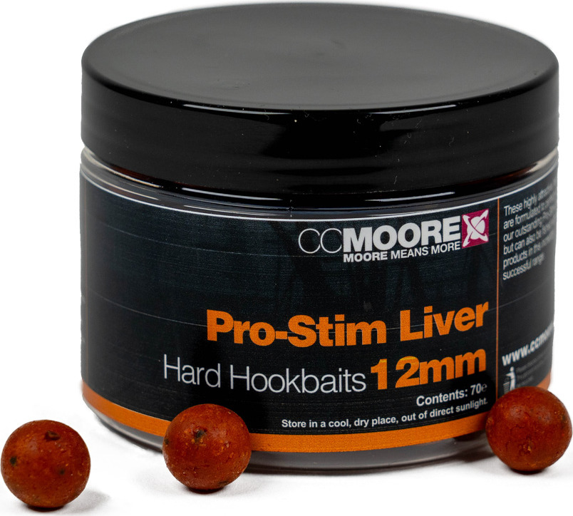 Pro-Stim Liver Hard Hookbaits 12mm