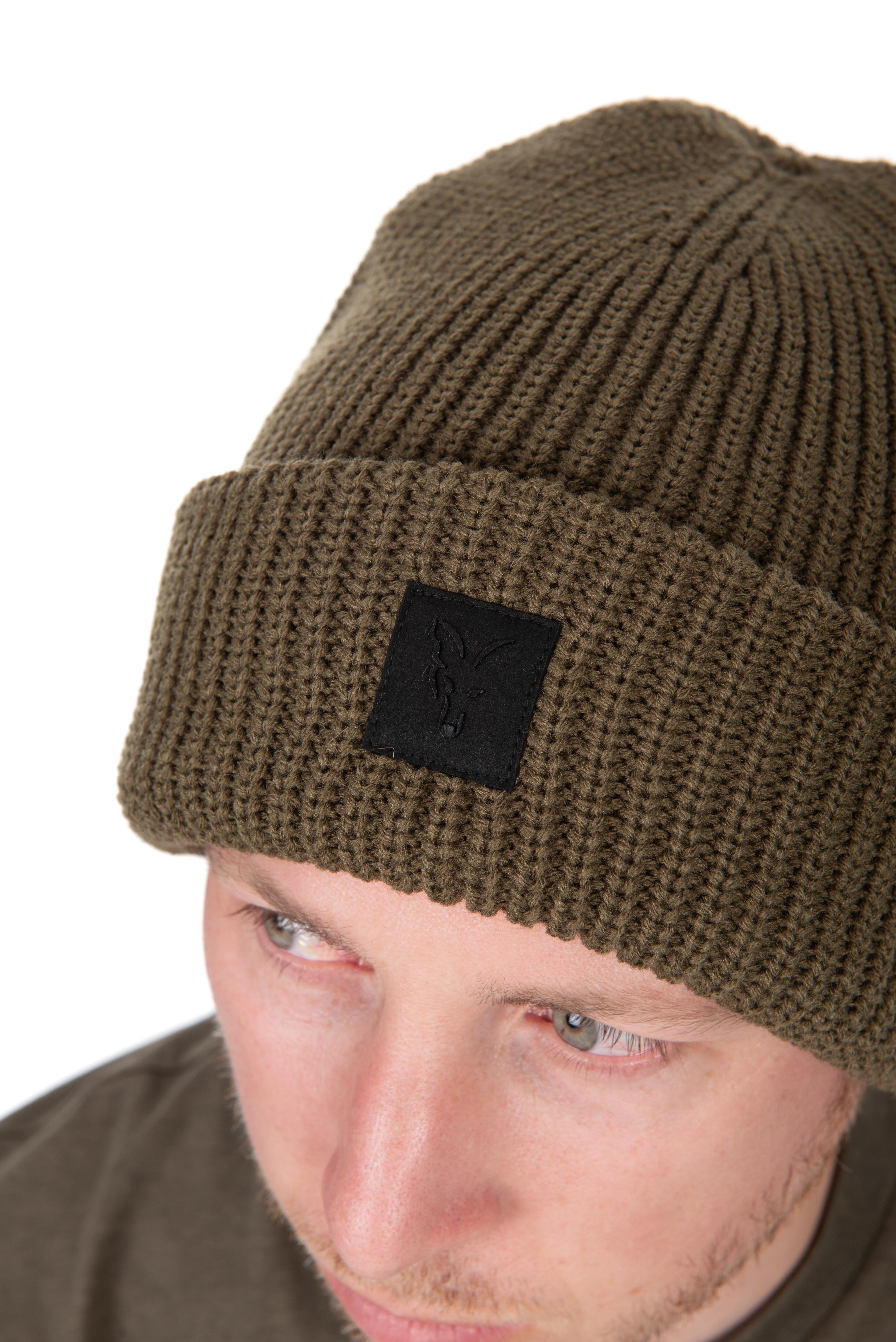 Olive Merino Blend Beanie