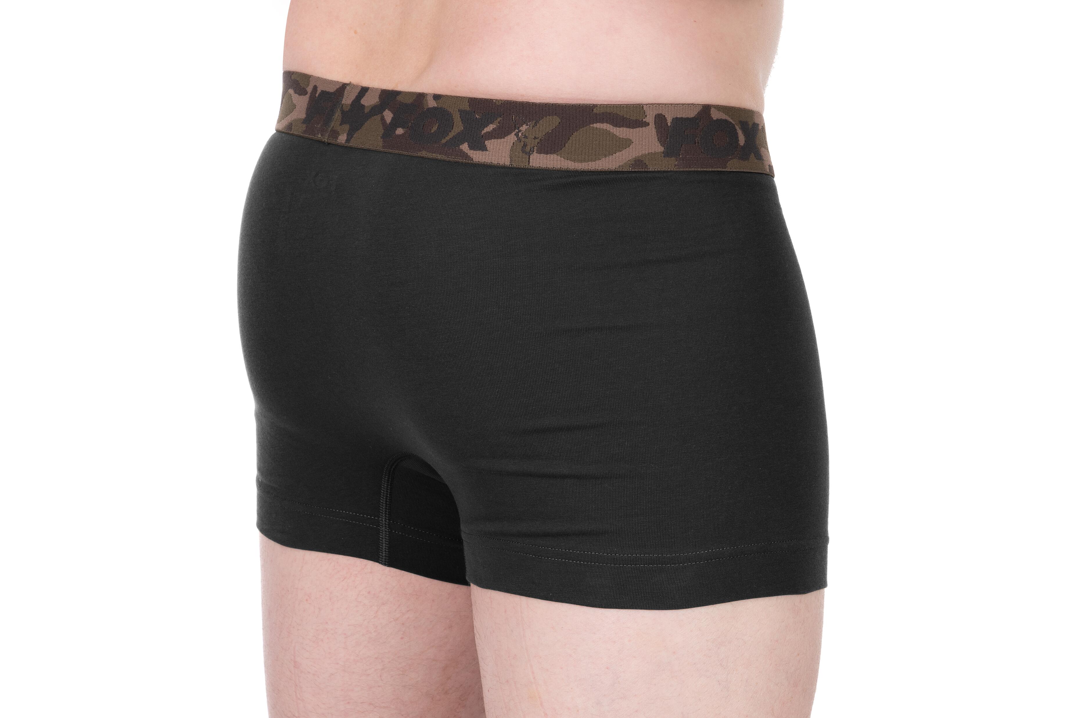 Boxer Shorts 2pk khaki / black L
