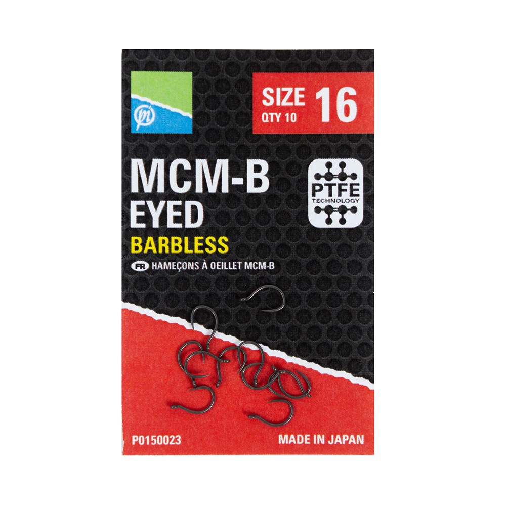 Mcm-B Hooks - Size 12 - Eyed