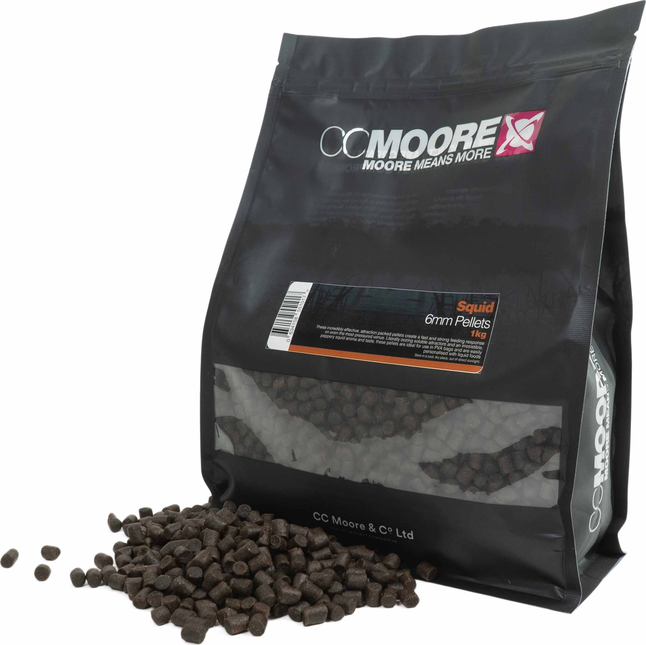 Squid Pellets 6mm 1kg