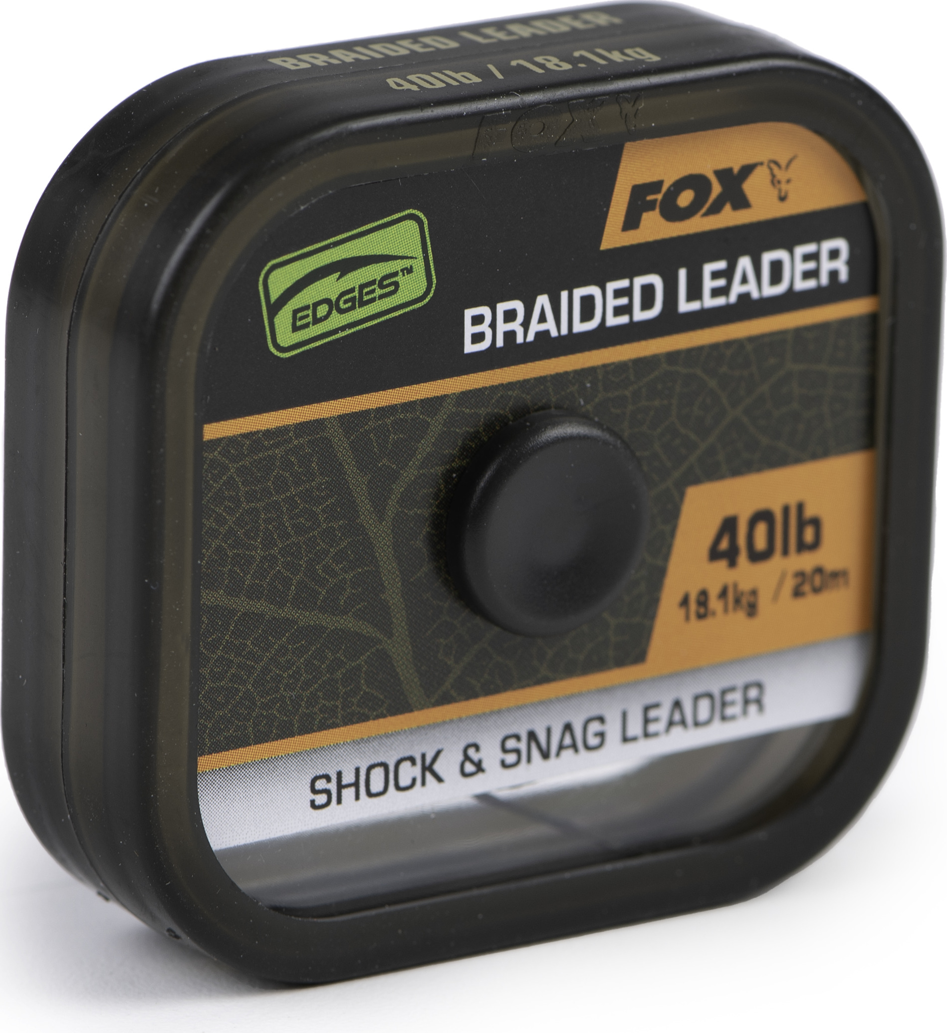 Edges Naturals Braided Leader 20m 40lb 18.1kg