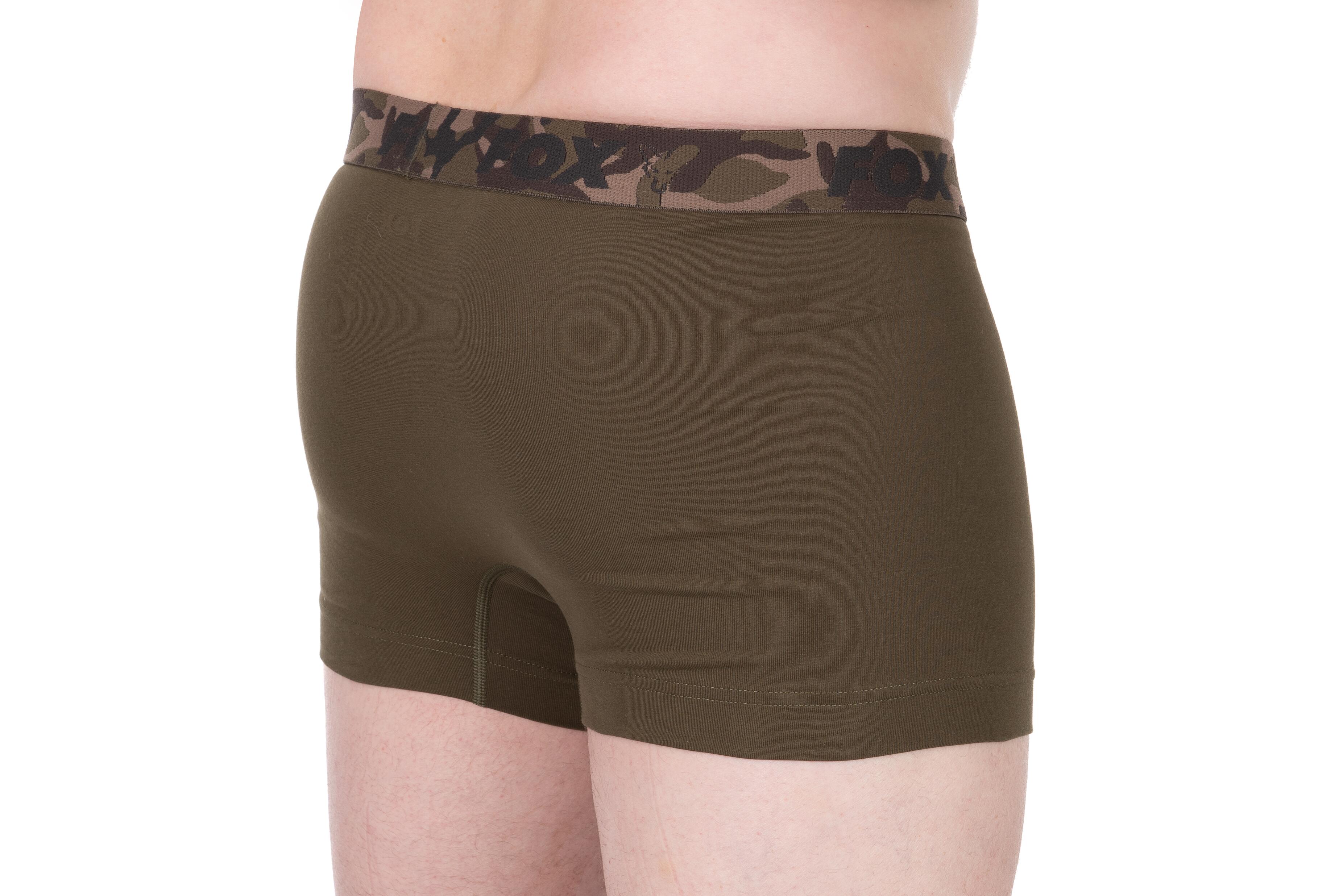 Boxer Shorts 2pk khaki / black M