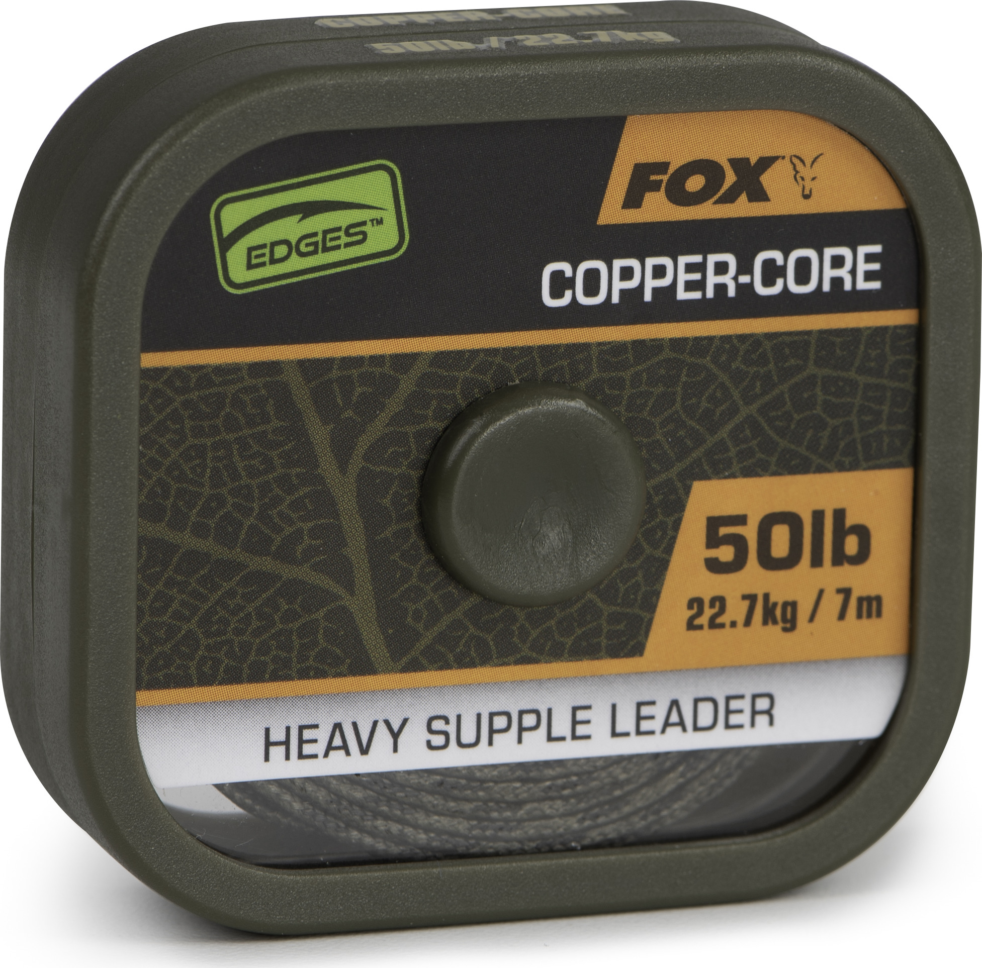 Edges Naturals Copper-Core Leader 50lb 7m