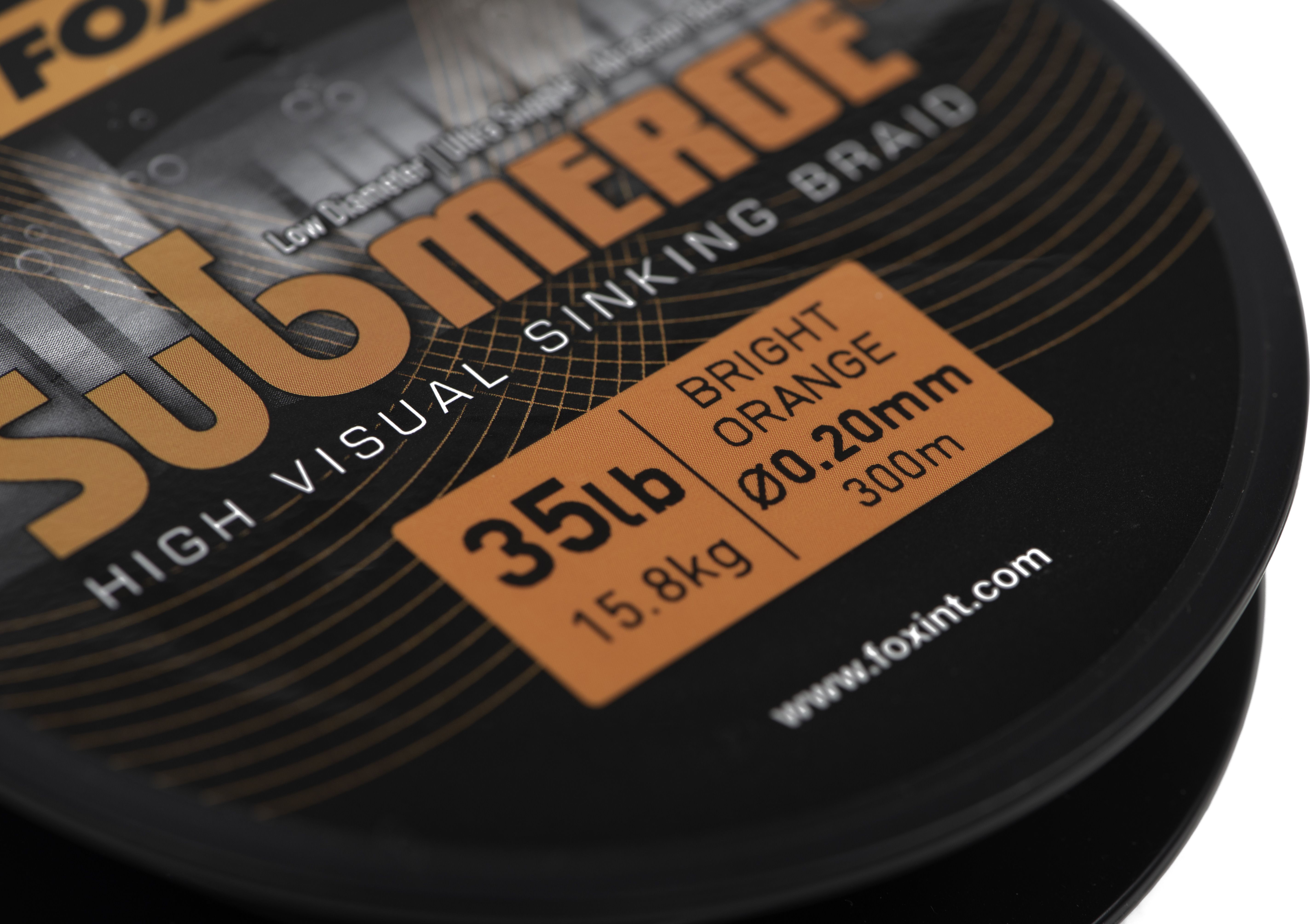 Submerge Orange Sinking Braid 300m 0.20mm 35lb 15.8kg