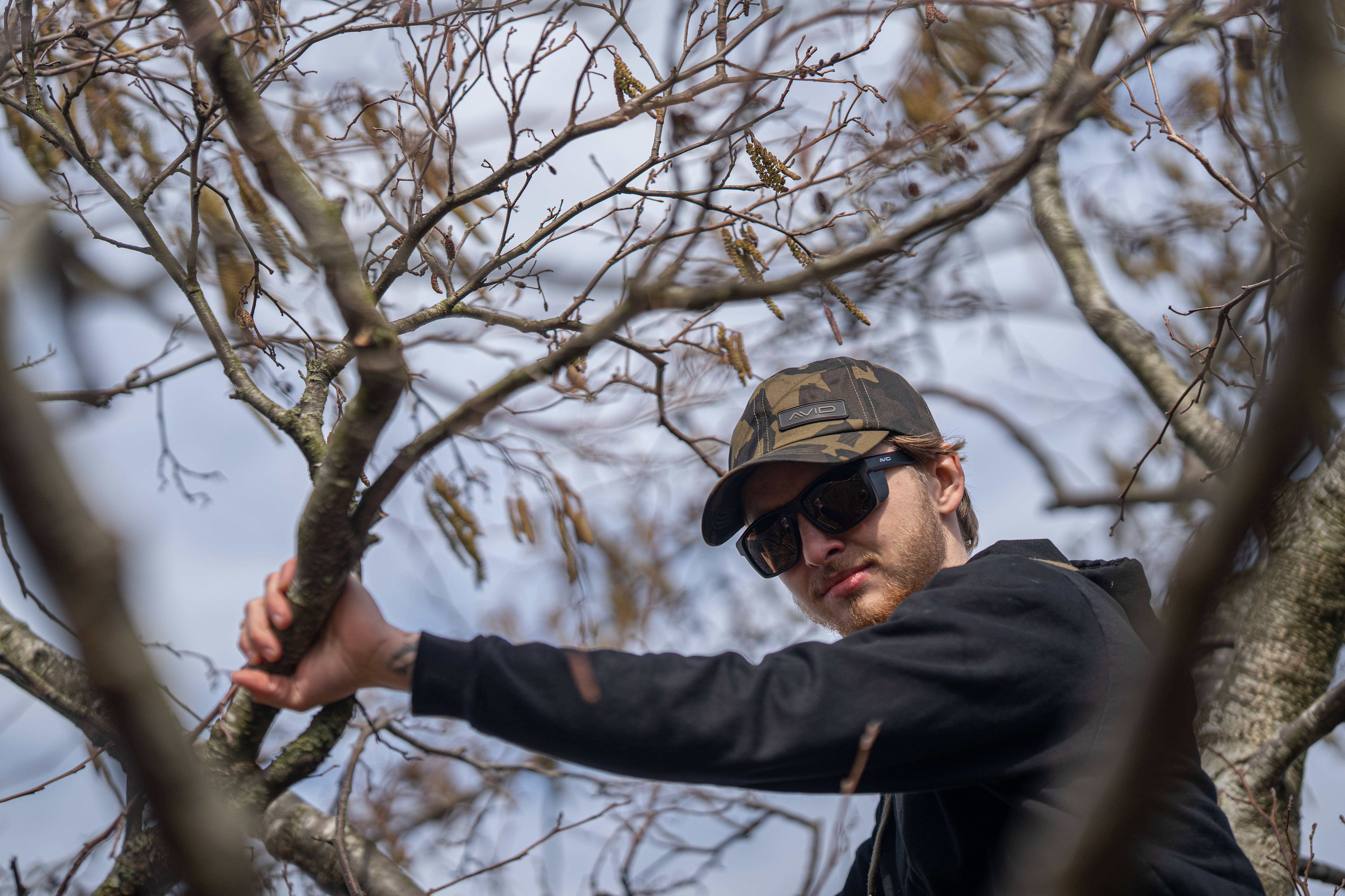 Kšiltovka Avid Carp Distortion Camo Cap
