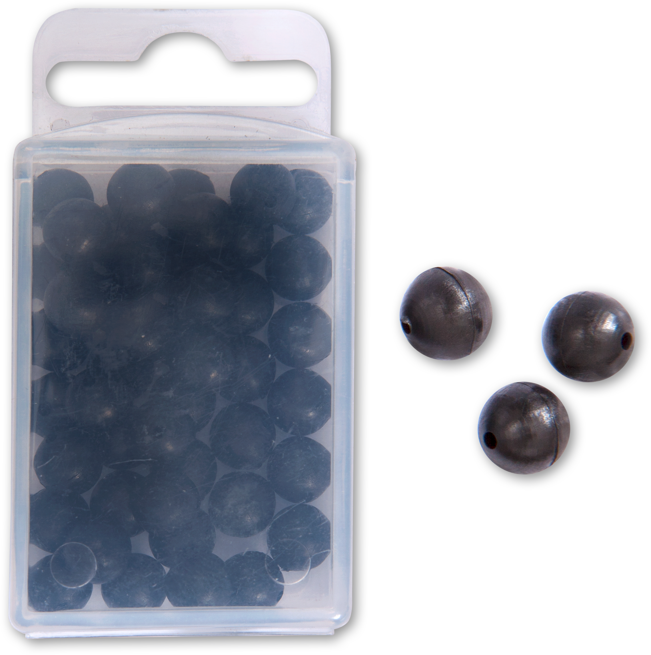 Korálky Hard Ø 8mm černá 50 ks