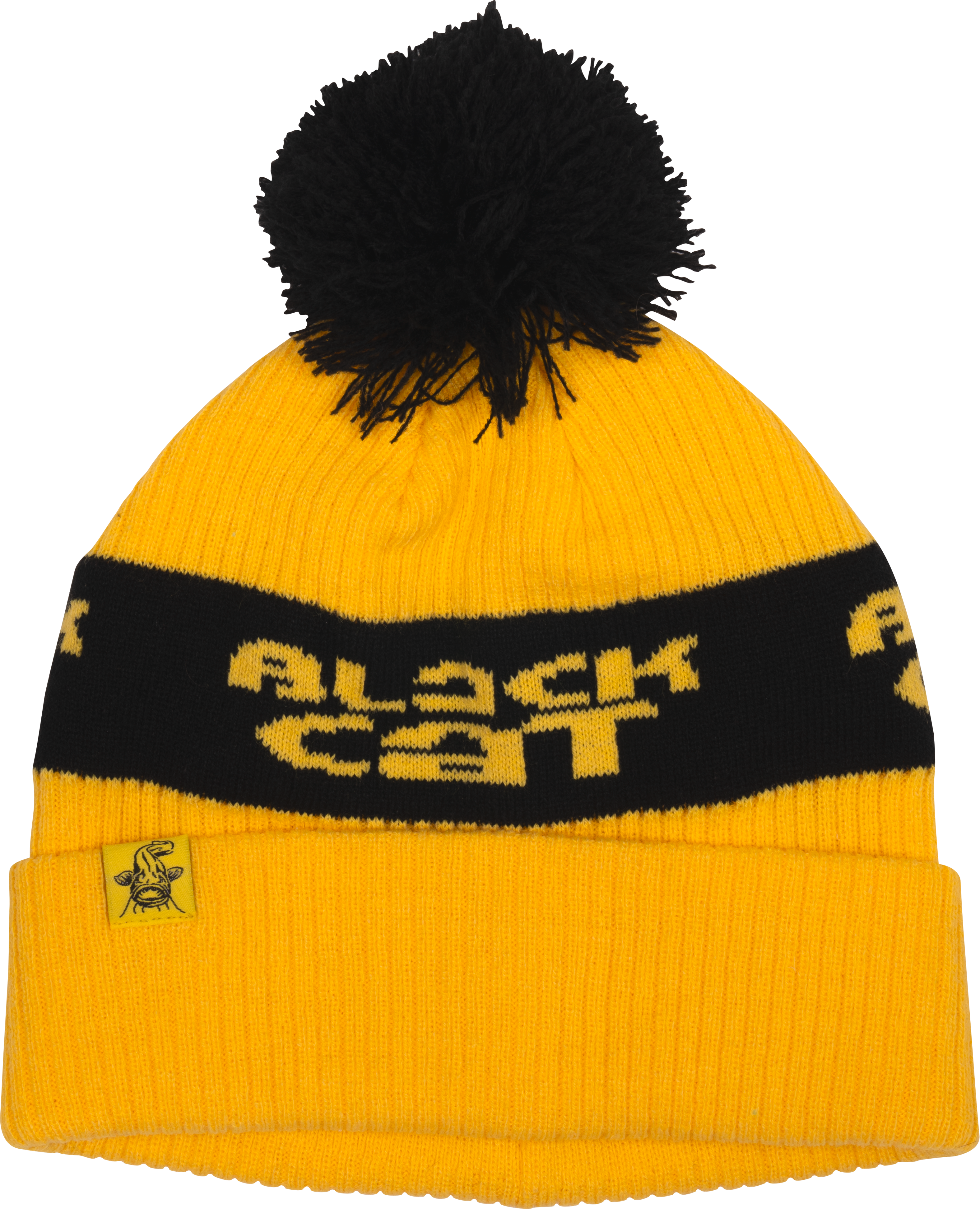 Yellow Bobble Hat