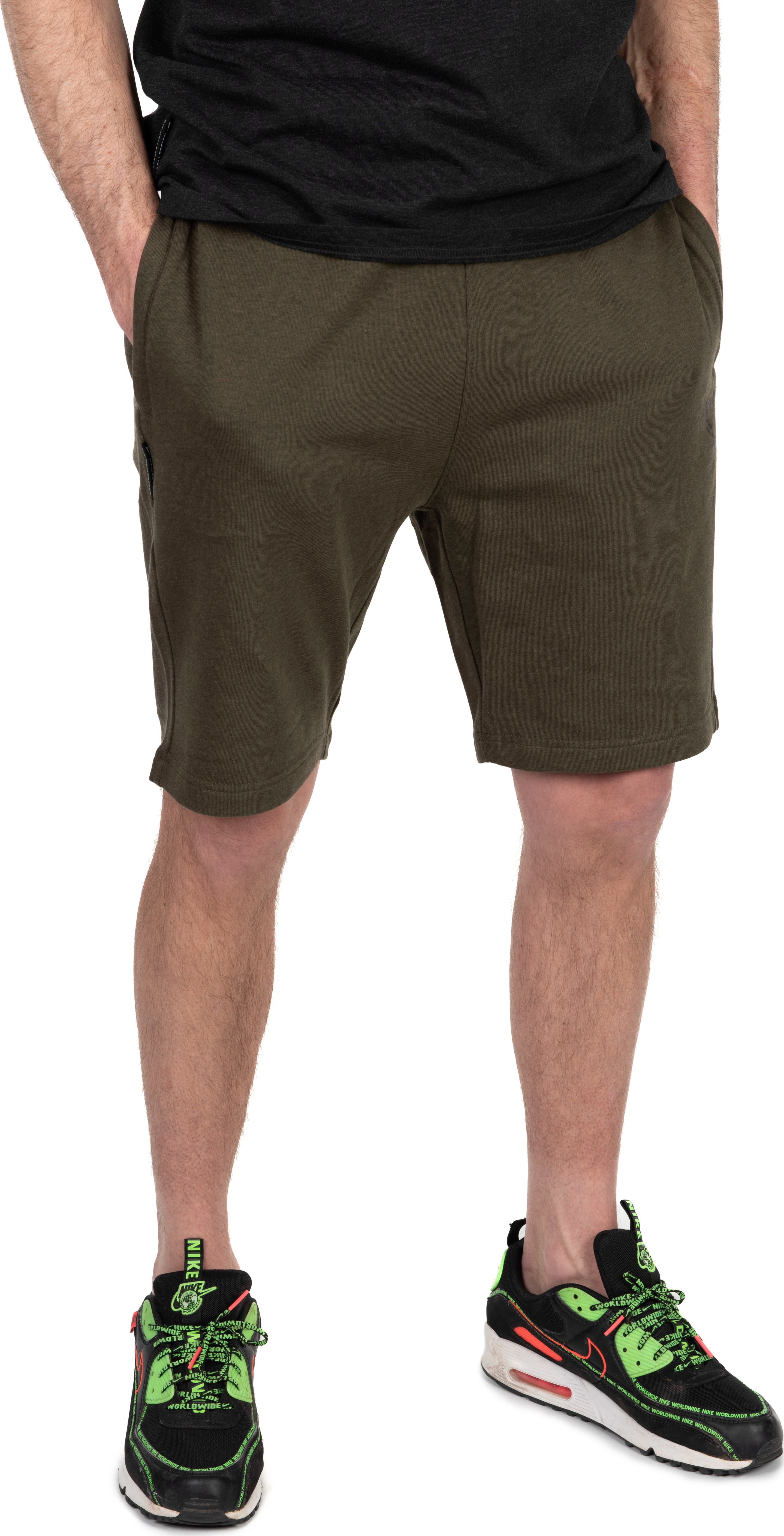 Pánské telákové kraťasy - Fox Collection LW Jogger zeleno-černéXL