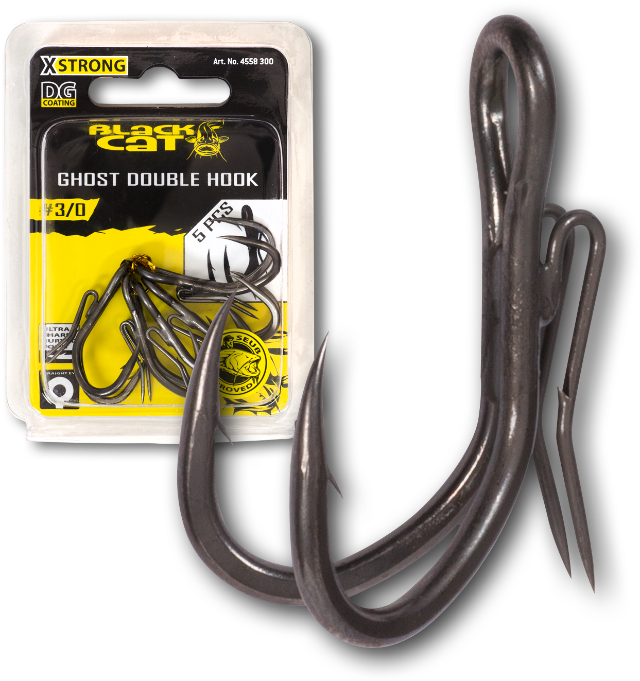 #3/0 Dvojháček Ghost DG DG coating 5 ks