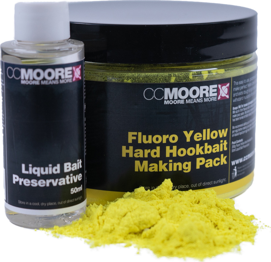 Fluoro Yellow Hard Hookbait Making Pack