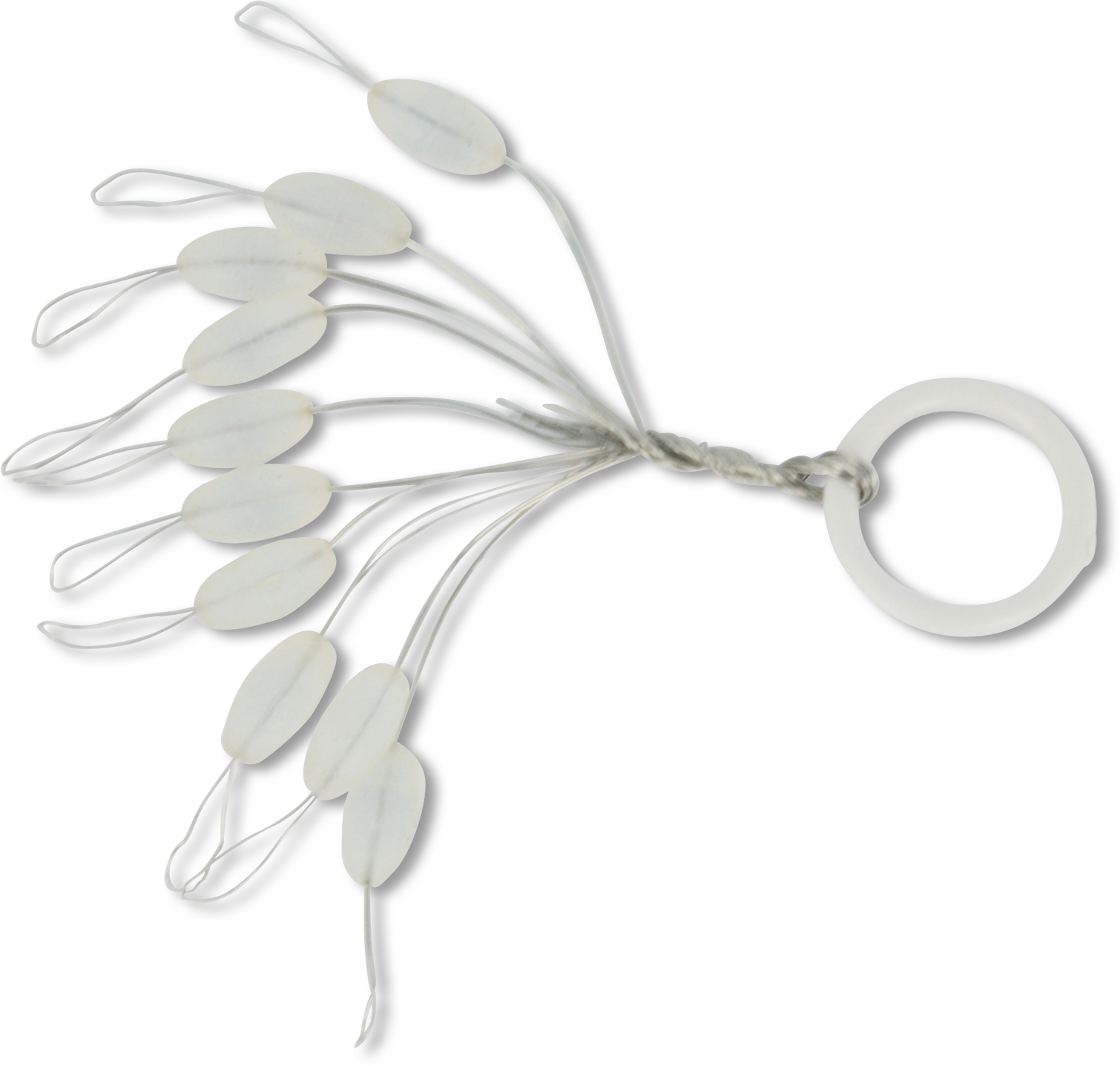 Silikonové zarážky oválné D: 7mm