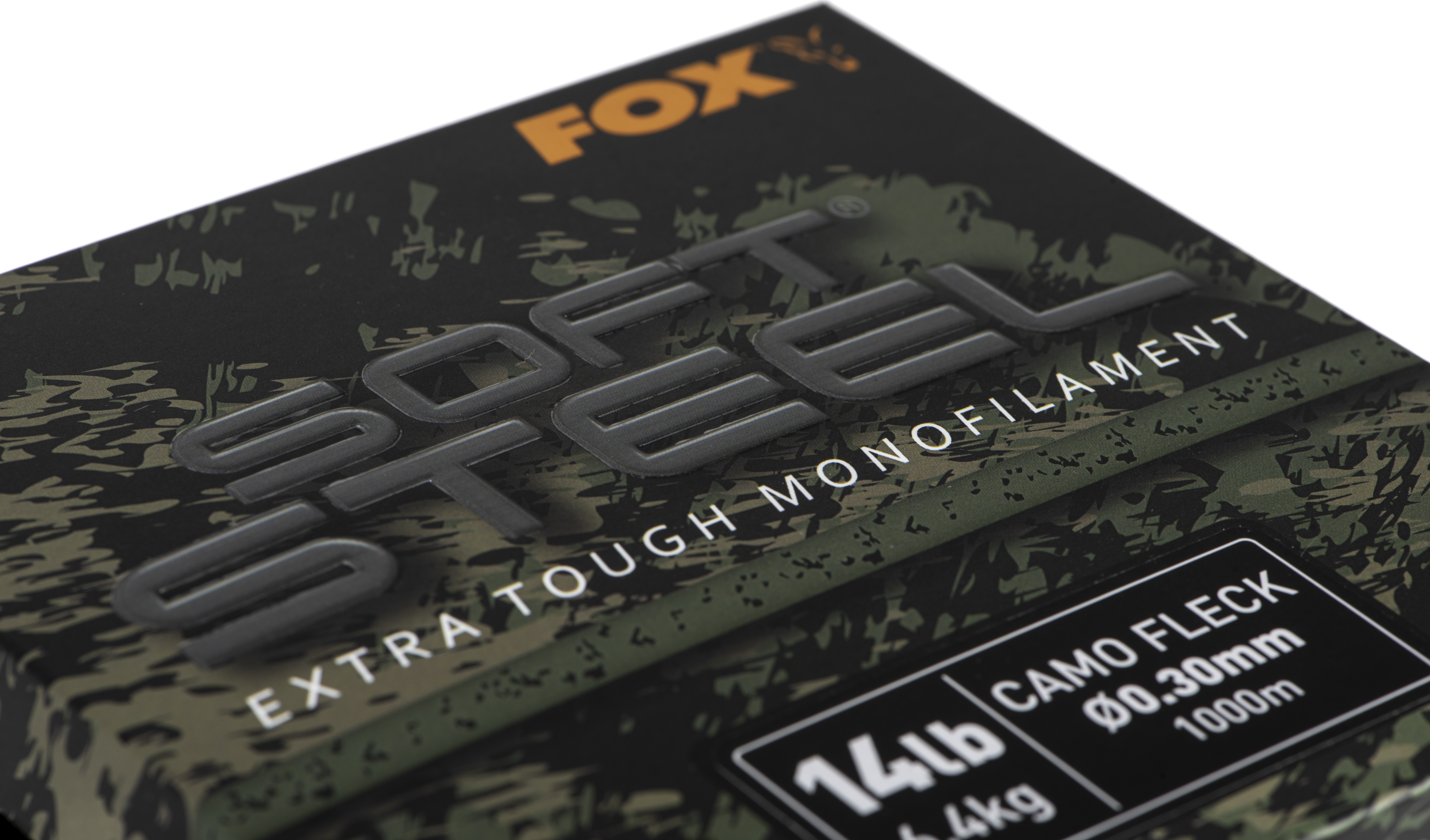 Soft Steel Fleck Camo Mono 14lb 6.4kg 0.30mm 1000m