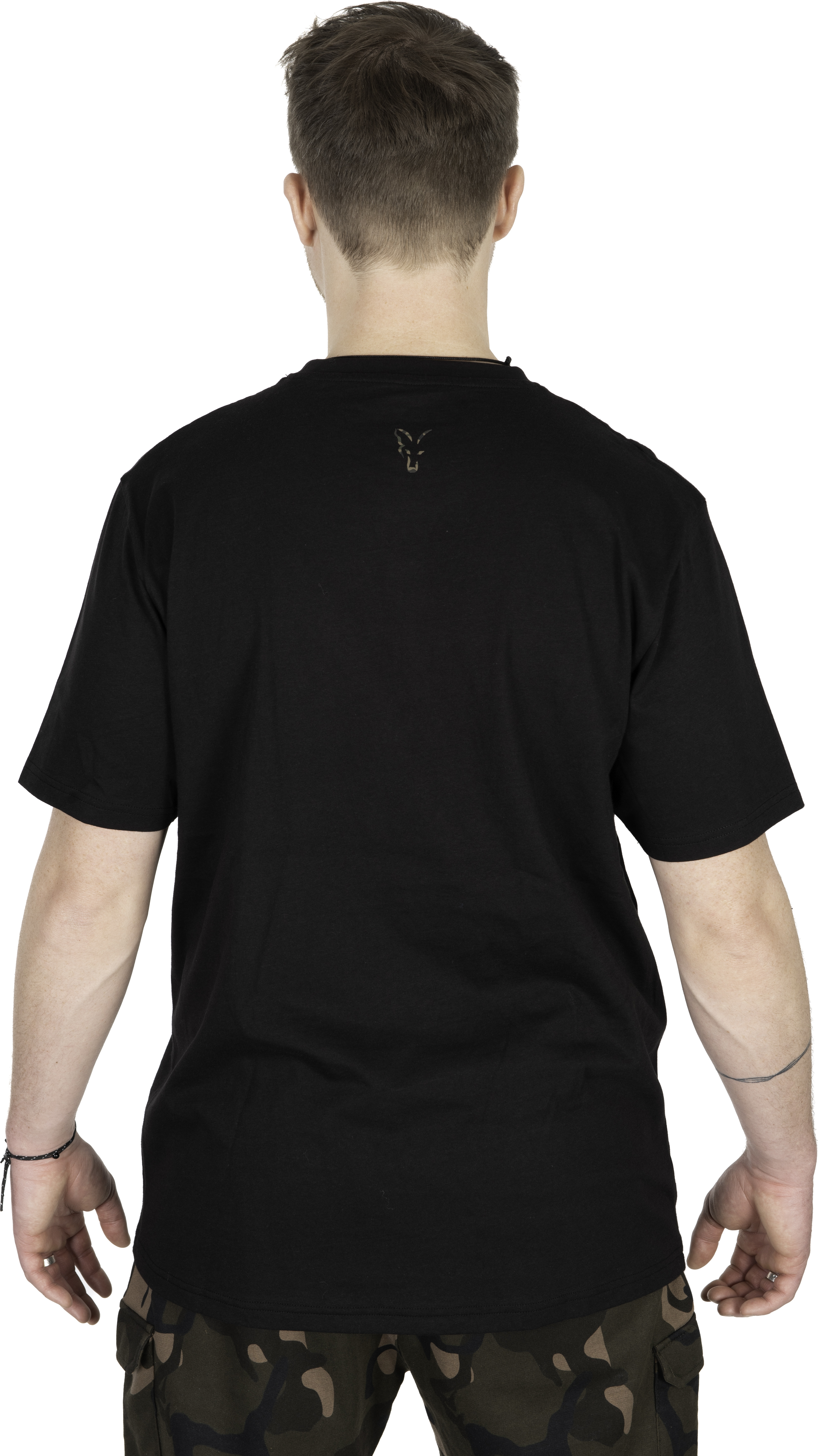 Black Camo Logo T-Shirt S