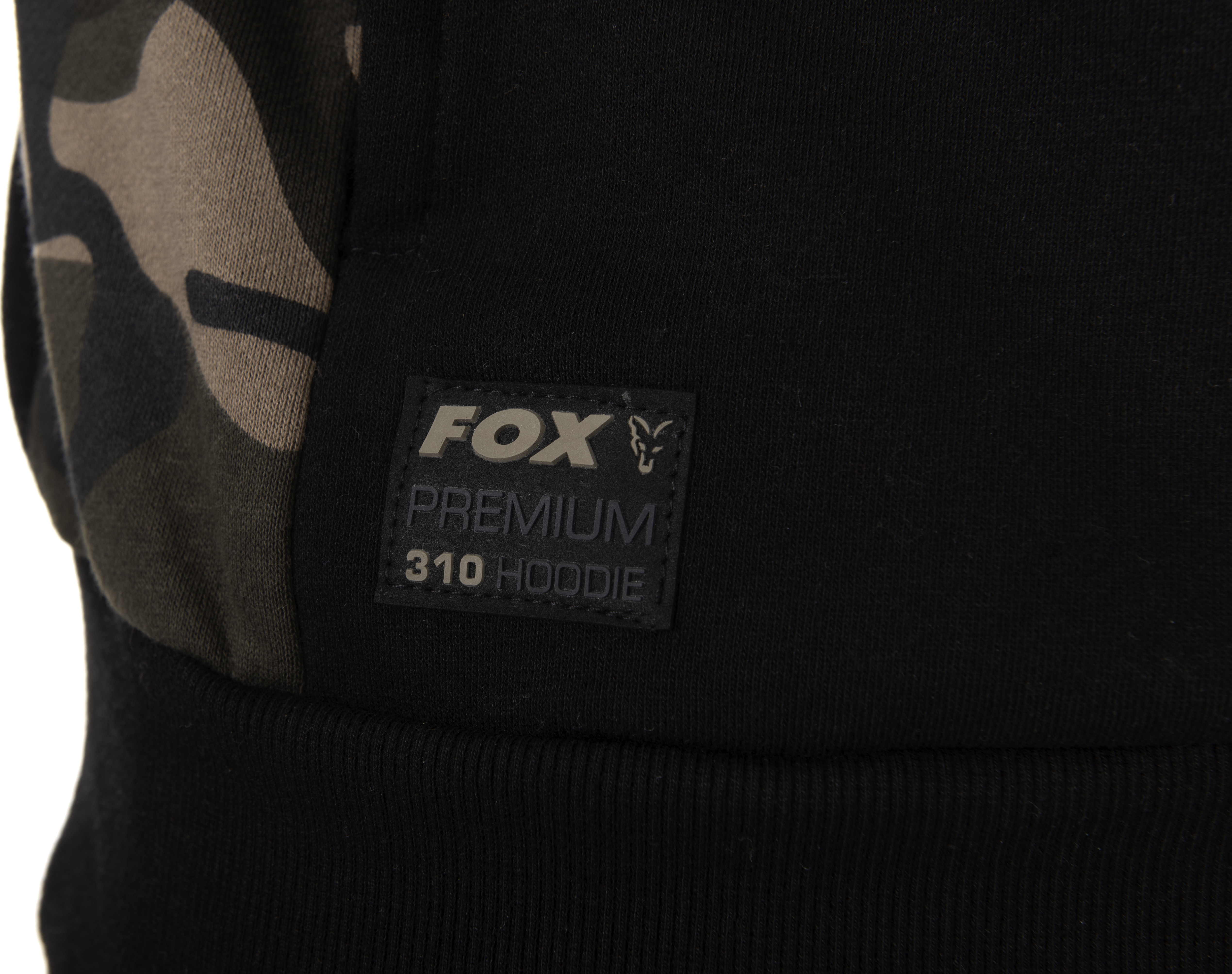 Black Camo Pullover Premium 310 Hoodie L