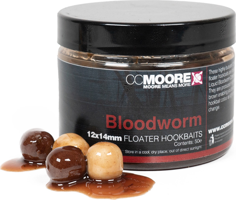 Bloodworm Floater Hookbaits 12X14mm (50)