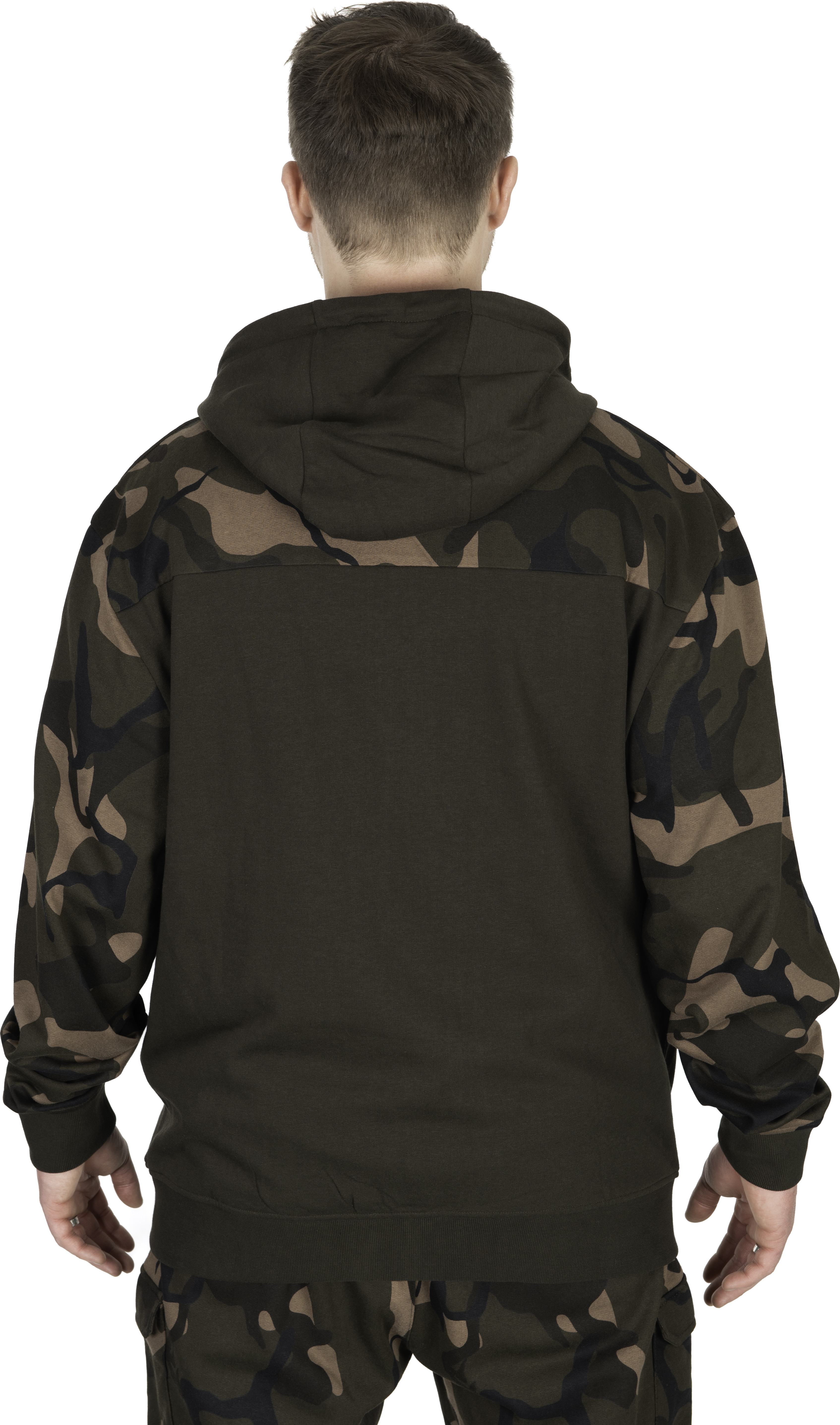 LW Khaki Camo Split Zip Hoody S