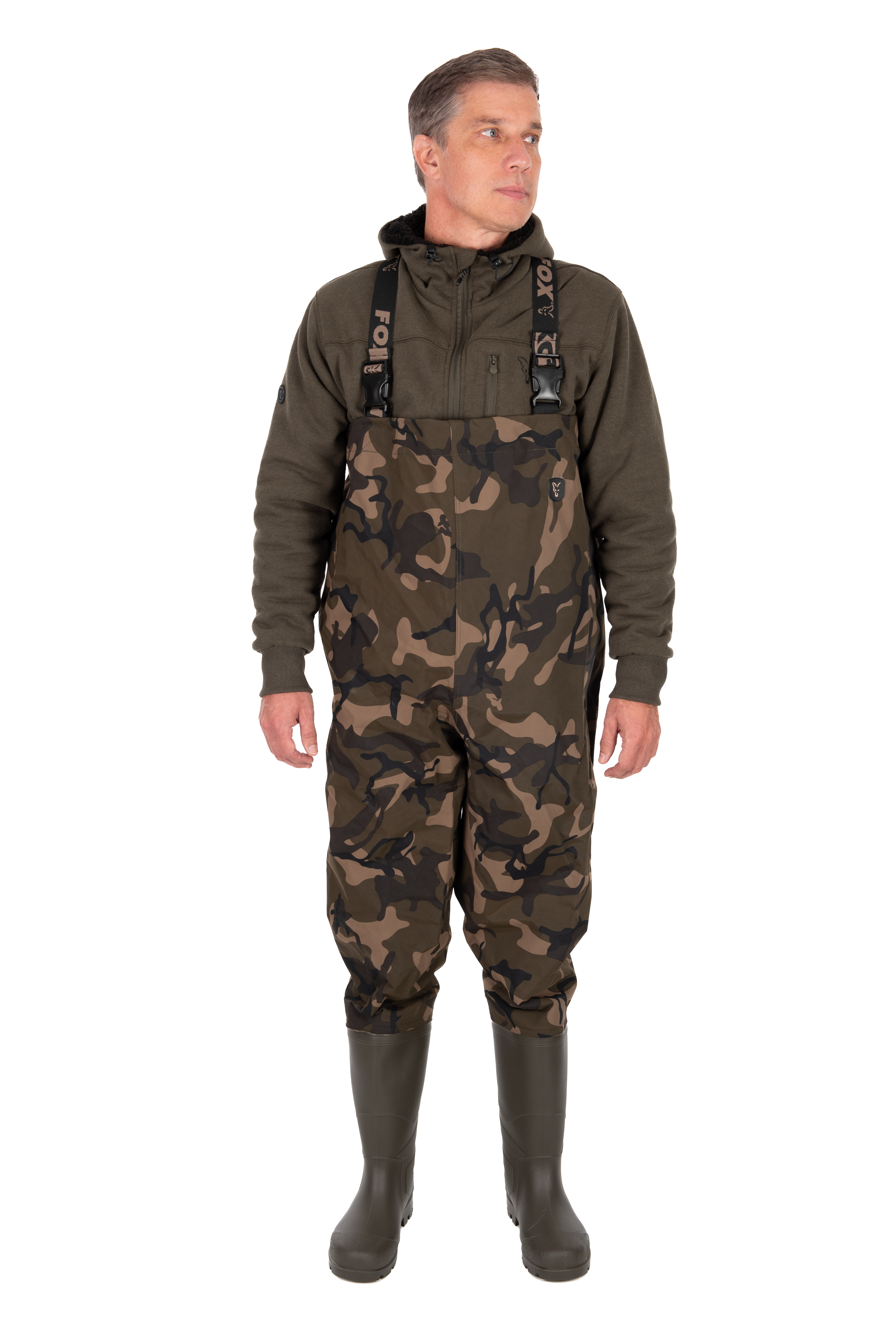 FOX prsačkx - Camo LW Lined Waders UK10 EU44