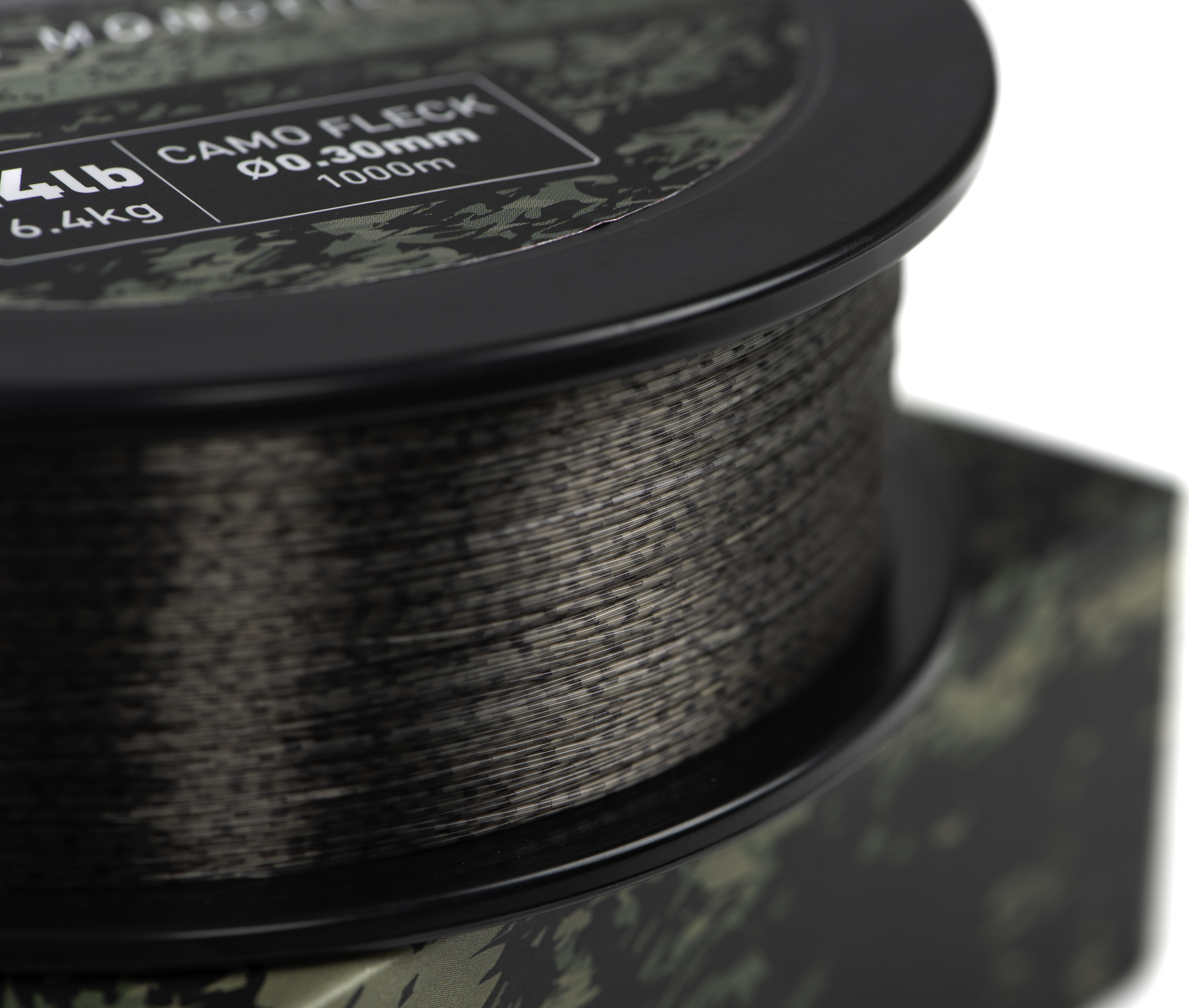 Soft Steel Fleck Camo Mono 14lb 6.4kg 0.30mm 1000m